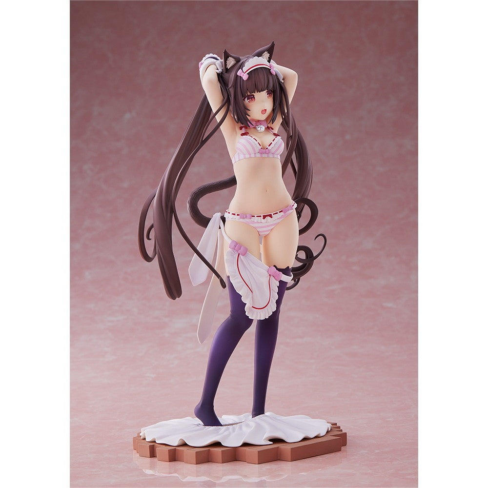 【予約安心出荷】[FIG] (再販) ショコラ～着替えのひと時～ ネコぱら 1/7 完成品 フィギュア(PF489) PLUM(プラム)(2026年10月)