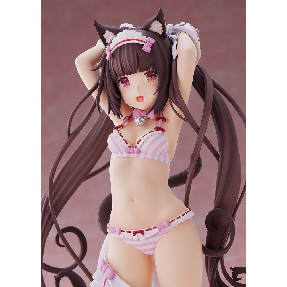 【予約安心出荷】[FIG] (再販) ショコラ～着替えのひと時～ ネコぱら 1/7 完成品 フィギュア(PF489) PLUM(プラム)(2026年10月)