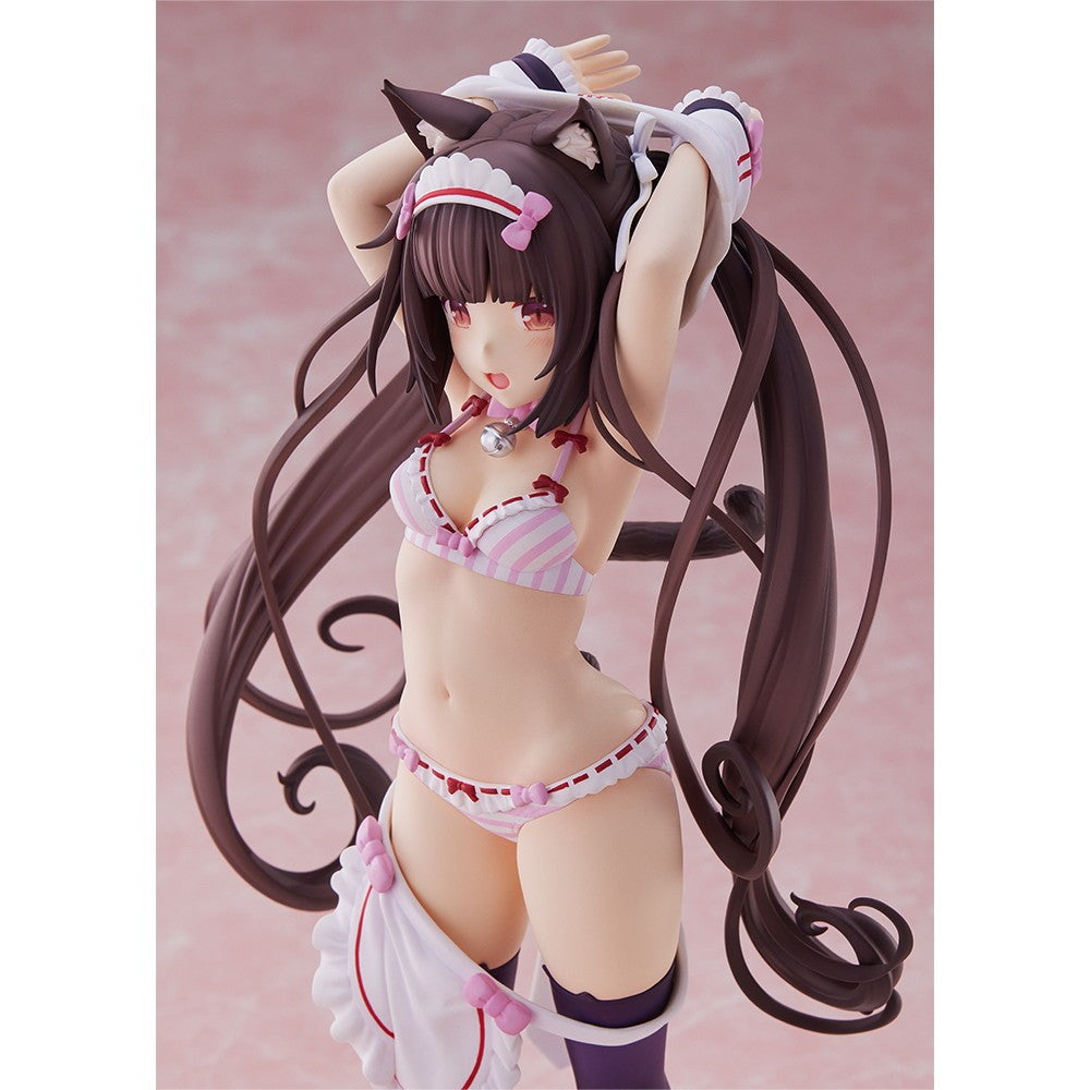 【予約安心出荷】[FIG] (再販) ショコラ～着替えのひと時～ ネコぱら 1/7 完成品 フィギュア(PF489) PLUM(プラム)(2026年10月)