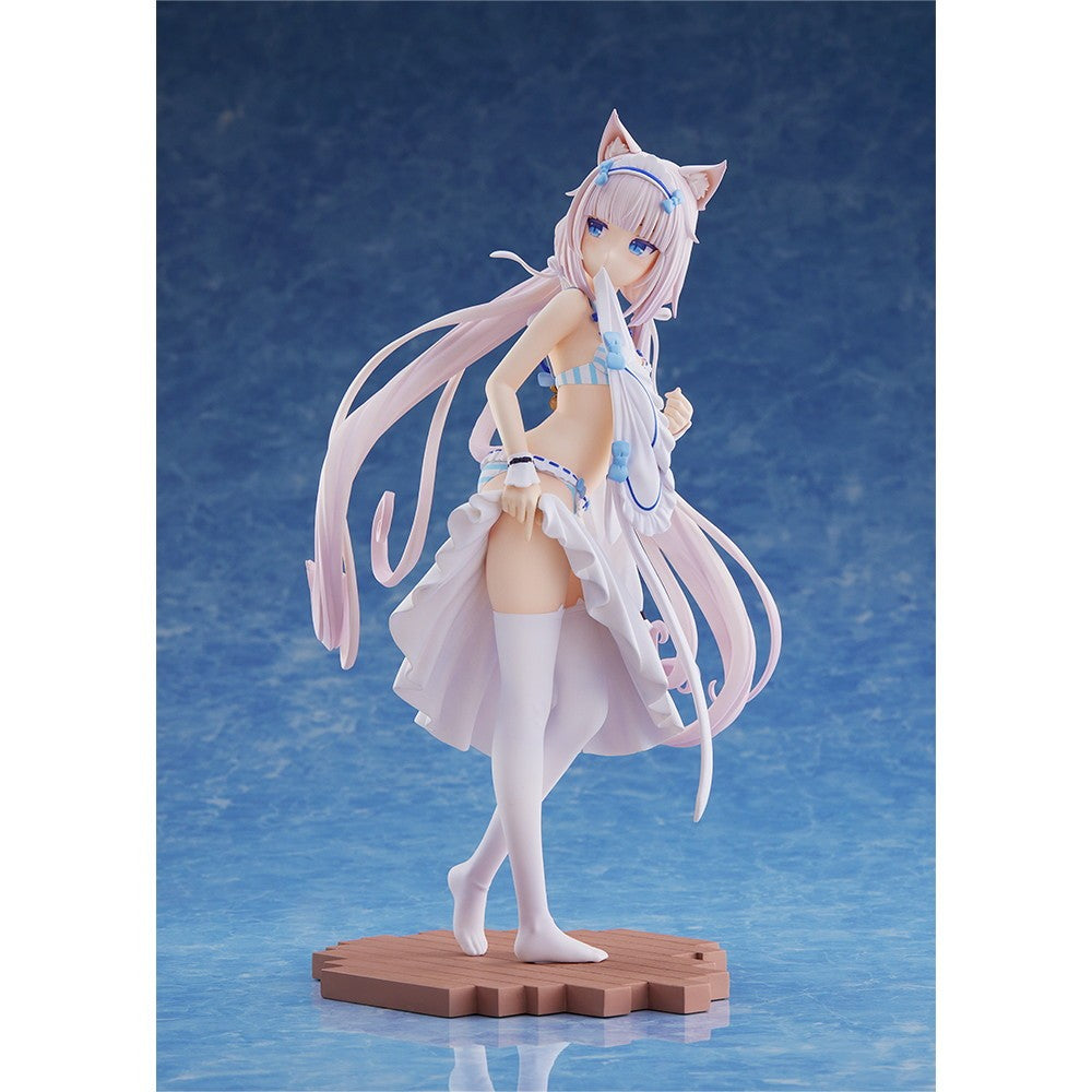 【予約安心出荷】[FIG] (再販) バニラ～着替えのひと時～ ネコぱら 1/7 完成品 フィギュア(PF490) PLUM(プラム)(2026年10月)