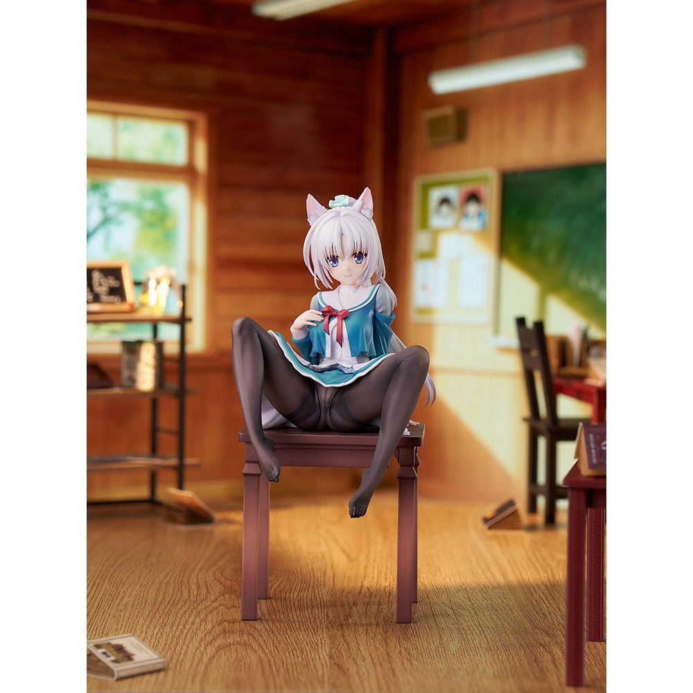 【予約安心出荷】[FIG] 朝武芳乃(ともたけよしの) 制服獣耳Ver. 千恋*万花 1/7 完成品 フィギュア LUMINOUS BOX(ルミナスボックス)(2027年9月)