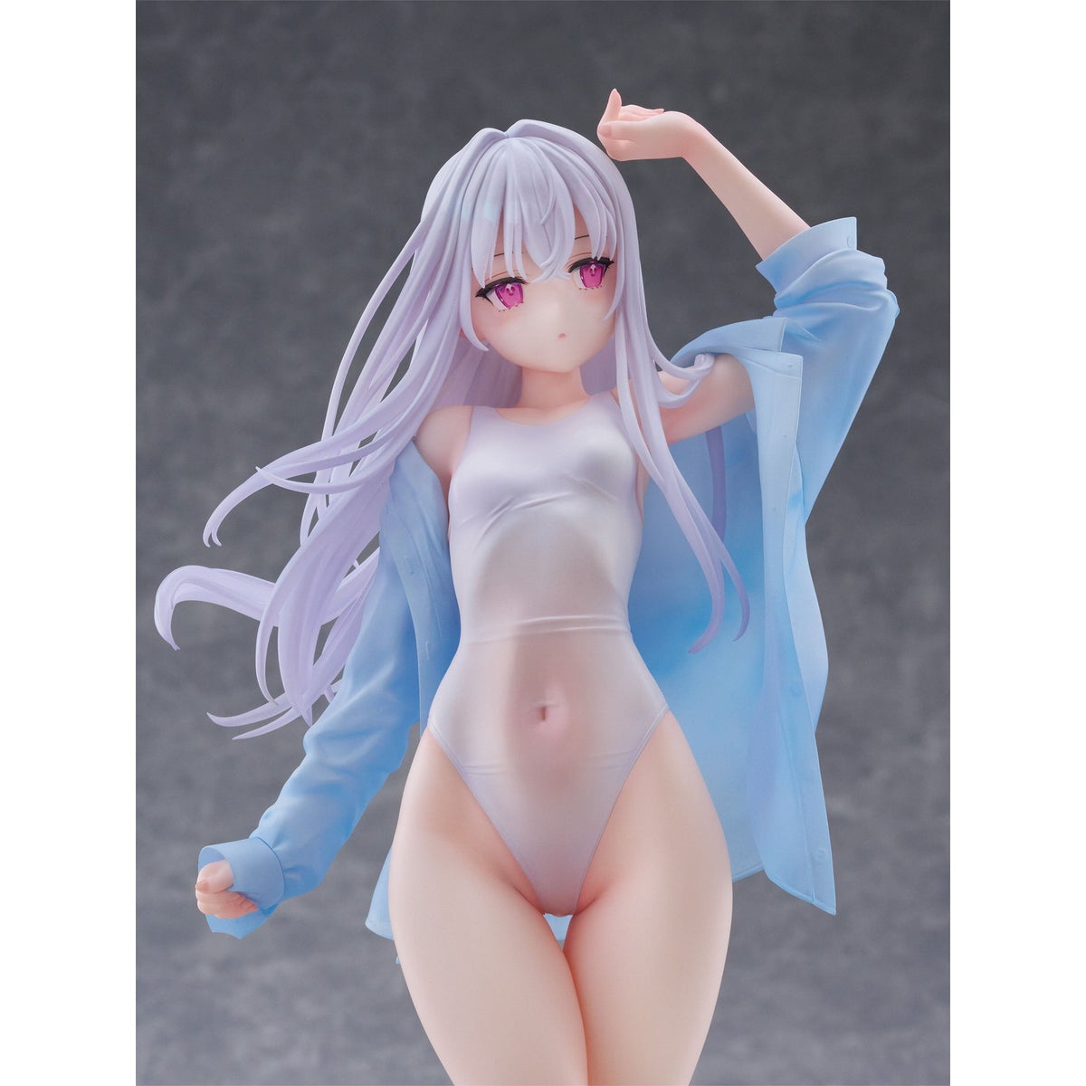 【予約安心出荷】[FIG] TENITOL TALL shiro(シロ) Swimsuit ver. MIGNON WORKS 完成品 フィギュア(AMU-TNL0188) フリュー(2027年3月)