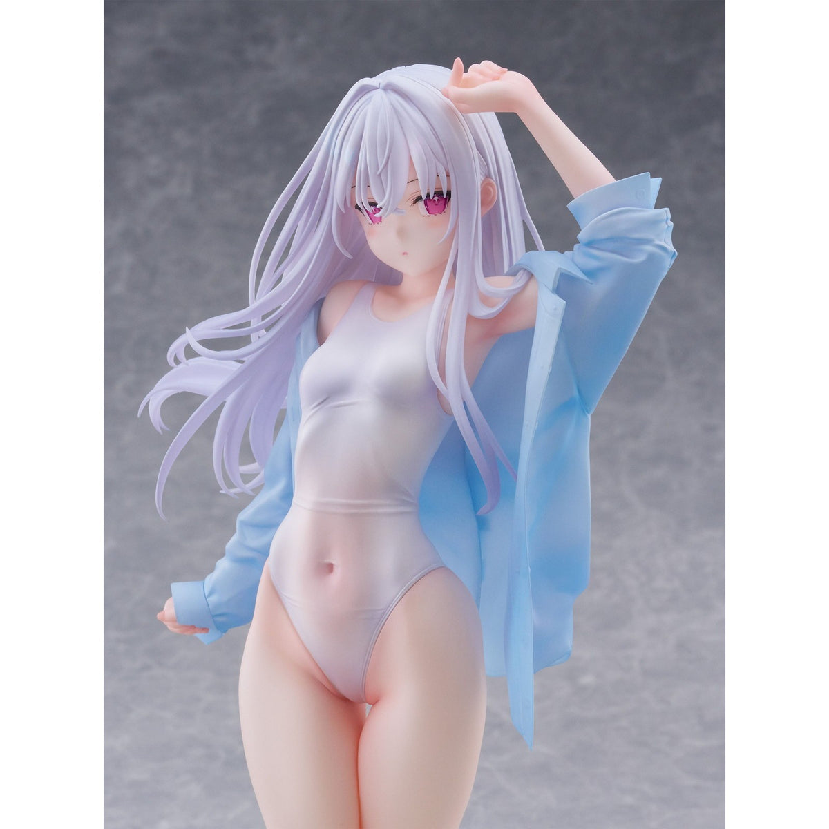 【予約安心出荷】[FIG] TENITOL TALL shiro(シロ) Swimsuit ver. MIGNON WORKS 完成品 フィギュア(AMU-TNL0188) フリュー(2027年3月)