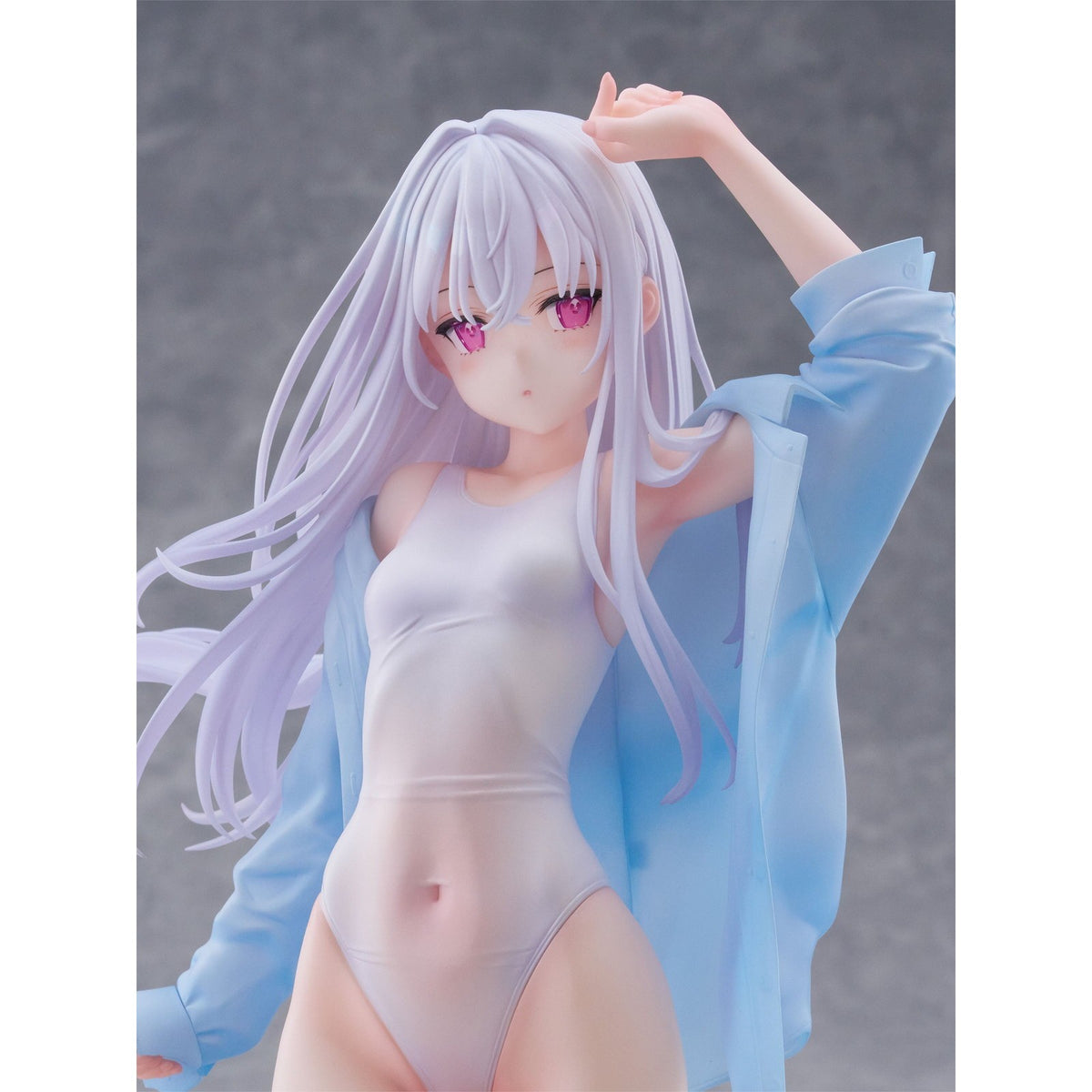 【予約安心出荷】[FIG] TENITOL TALL shiro(シロ) Swimsuit ver. MIGNON WORKS 完成品 フィギュア(AMU-TNL0188) フリュー(2027年3月)