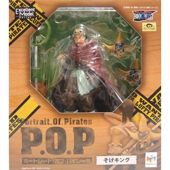 【中古即納】[FIG] Portrait.Of.Pirates P.O.P NEO-5 そげキング(パッケージ茶色) ONE PIECE(ワンピース) 1/8 完成品 フィギュア メガハウス(20080731)