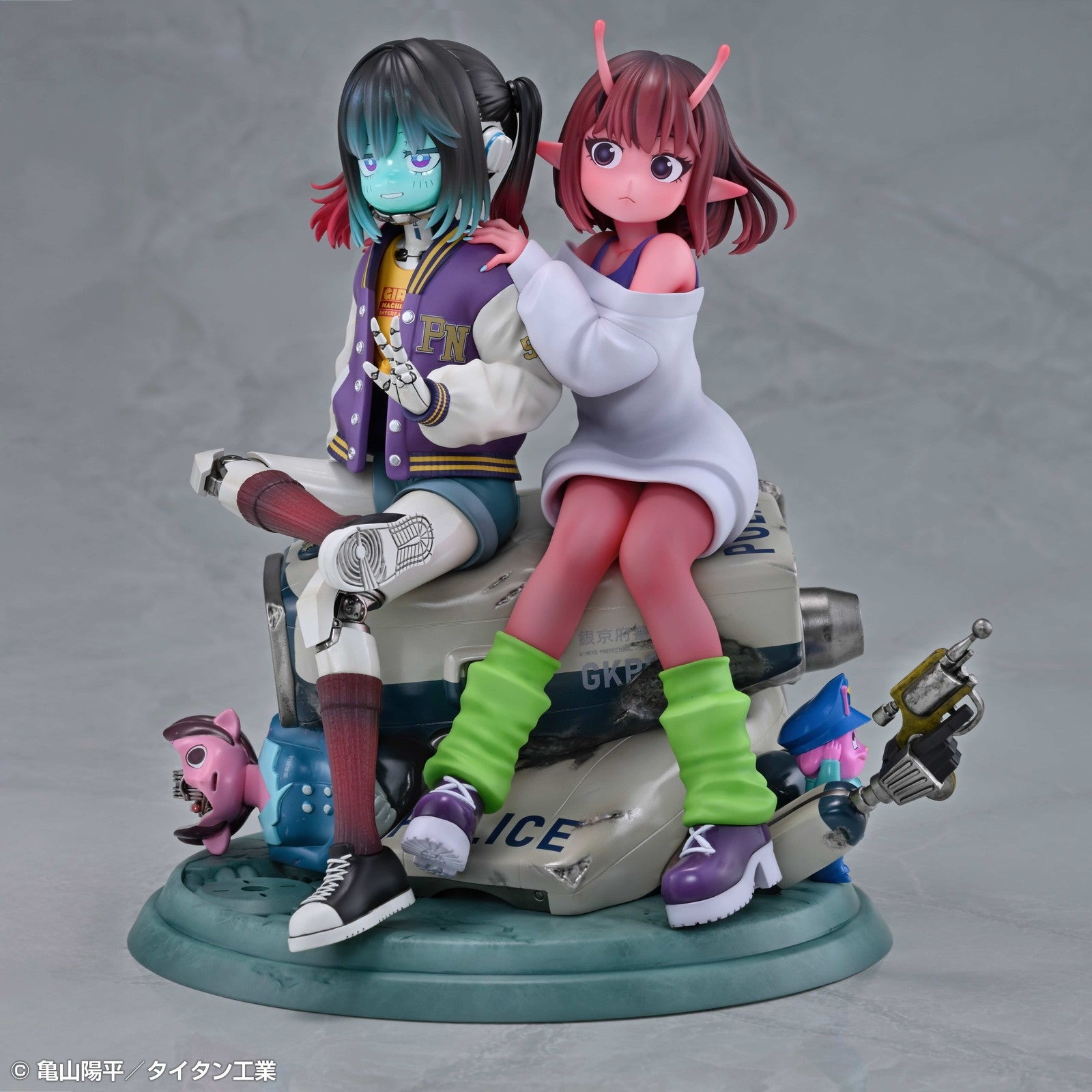 【予約安心出荷】[FIG] チハル&マキナ アニメ『銀河特急 ミルキー☆サブウェイ』 完成品 フィギュア メディコス・エンタテインメント(2027年6月)