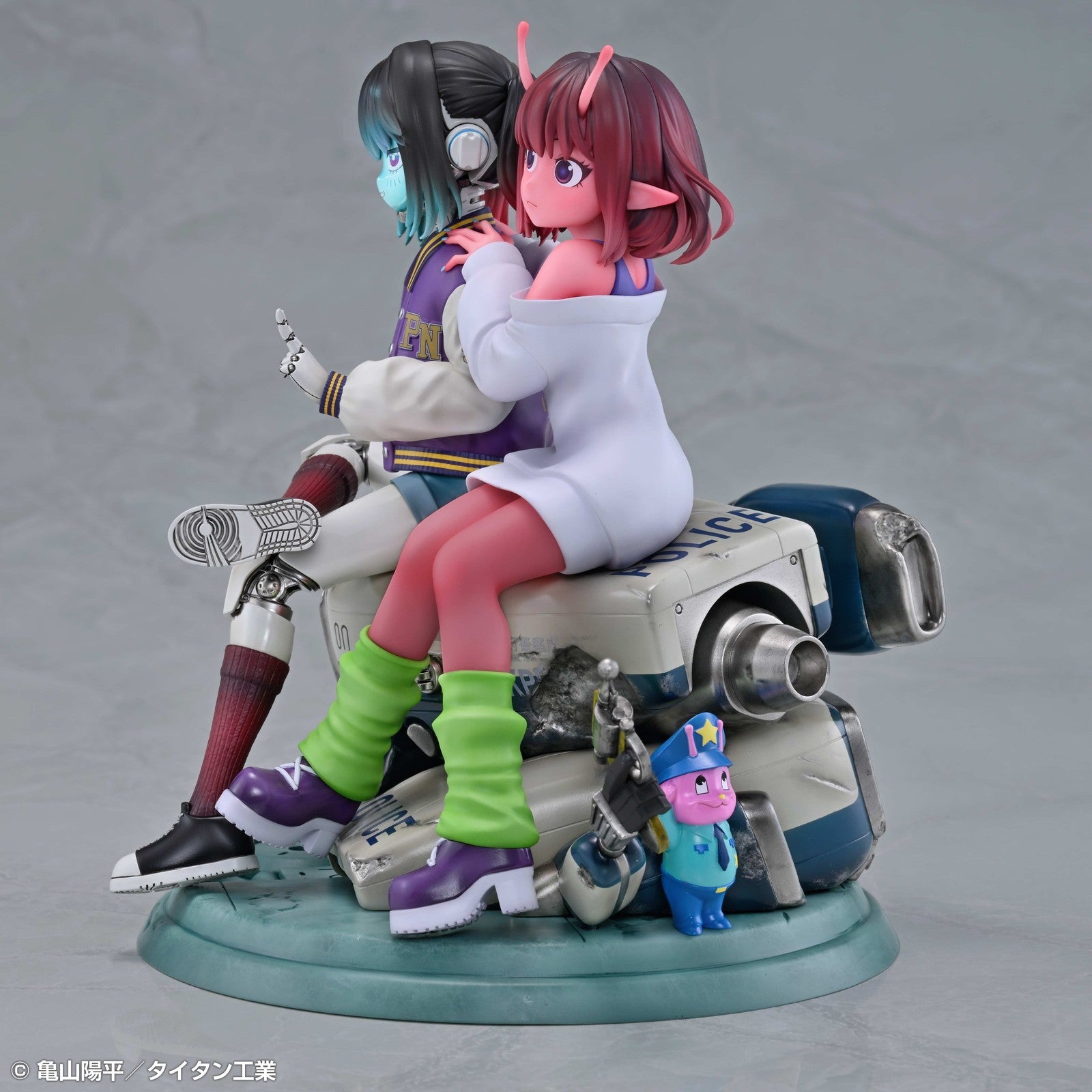 【予約安心出荷】[FIG] チハル&マキナ アニメ『銀河特急 ミルキー☆サブウェイ』 完成品 フィギュア メディコス・エンタテインメント(2027年6月)