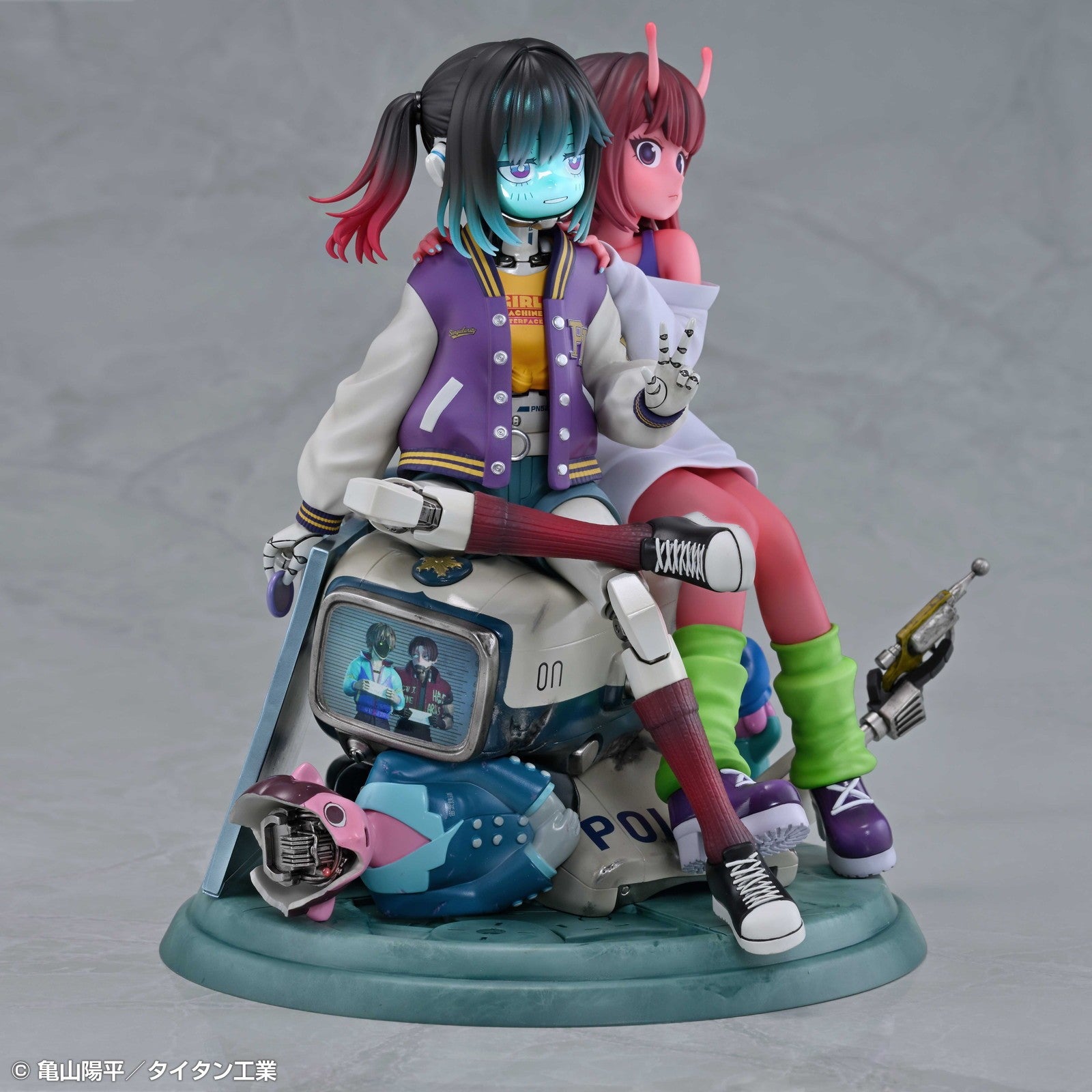 【予約安心出荷】[FIG] チハル&マキナ アニメ『銀河特急 ミルキー☆サブウェイ』 完成品 フィギュア メディコス・エンタテインメント(2027年6月)