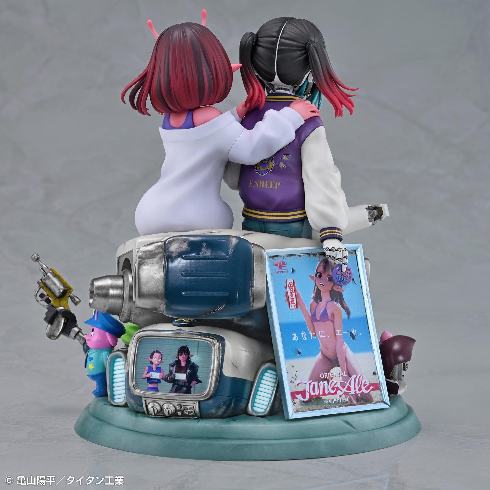 【予約安心出荷】[FIG] チハル&マキナ アニメ『銀河特急 ミルキー☆サブウェイ』 完成品 フィギュア メディコス・エンタテインメント(2027年6月)