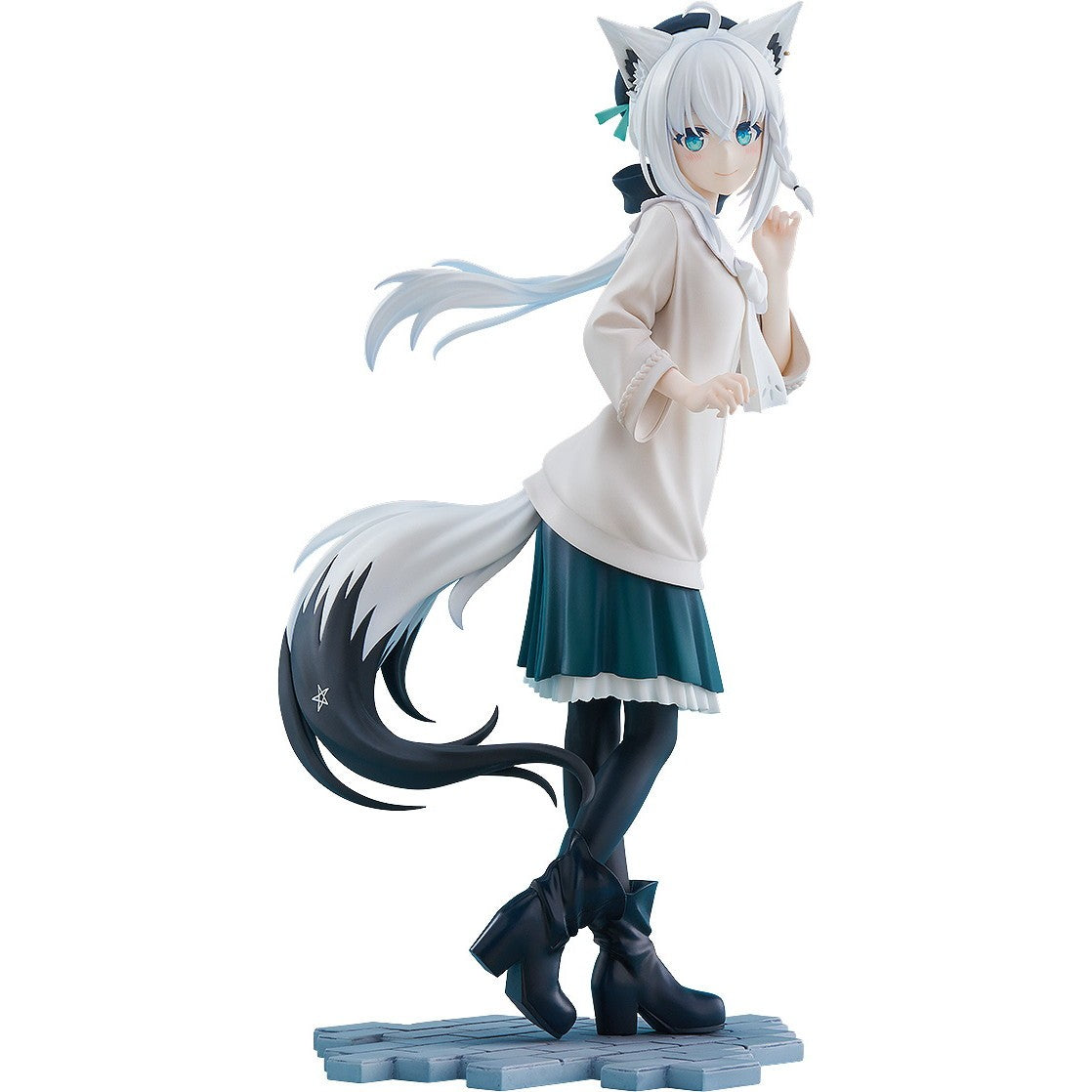 【予約安心出荷】[FIG] G.S.Collection 白上フブキ(しらかみふぶき) Date Style 私服衣装 Ver. ホロライブプロダクション 1/7 完成品 フィギュア グッドスマイルカンパニー(2027年9月)