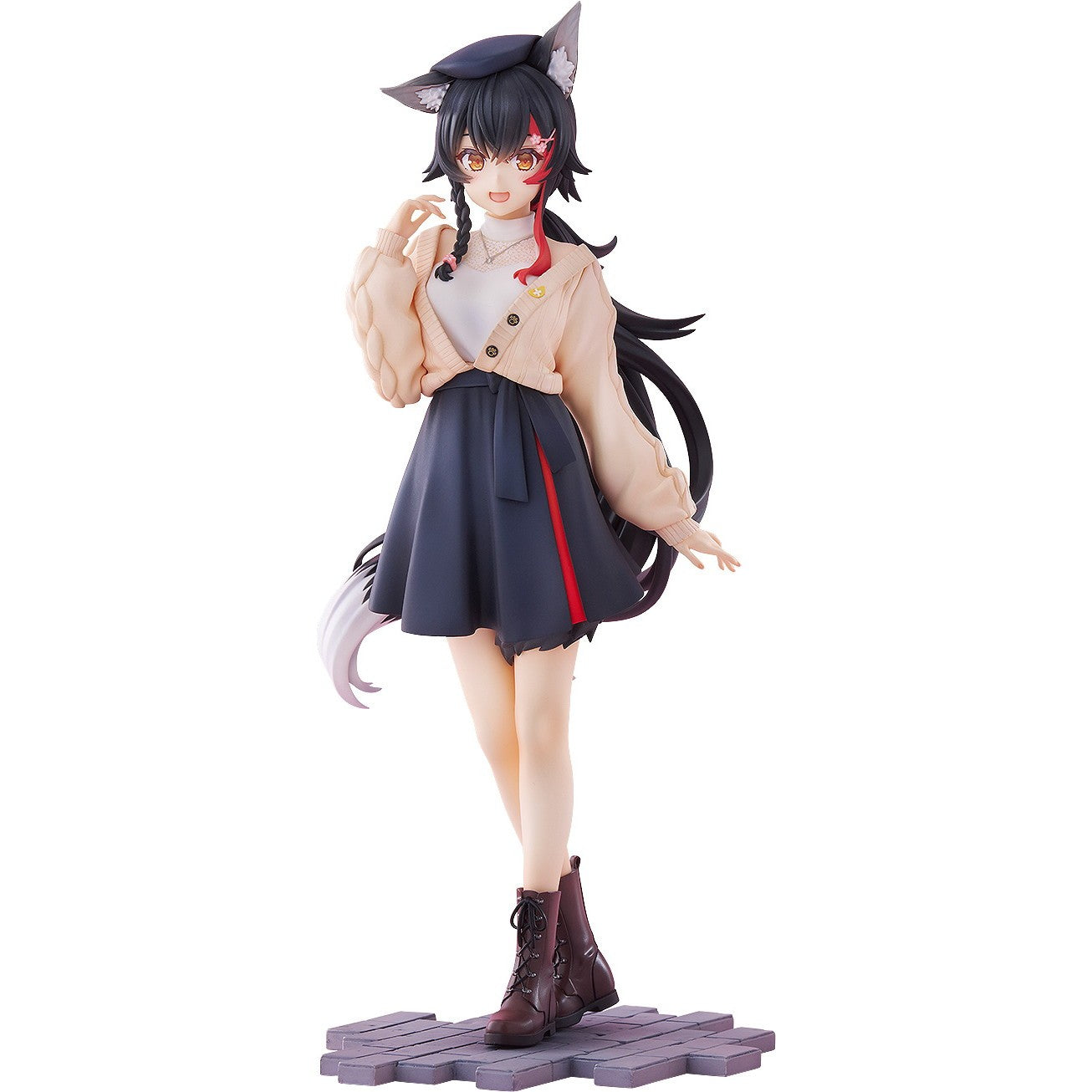 【予約安心出荷】[FIG] G.S.Collection 大神ミオ(おおかみみお) Date Style おでかけ衣装 Ver. ホロライブプロダクション 1/7 完成品 フィギュア グッドスマイルカンパニー(2027年9月)