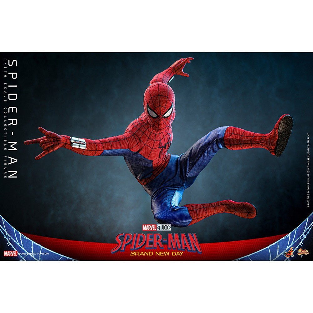 【予約安心出荷】[FIG] ムービー・マスターピース スパイダーマン スパイダーマン:ブランド・ニュー・デイ 1/6 完成品 可動フィギュア(MM#892) ホットトイズ(2026年9月)