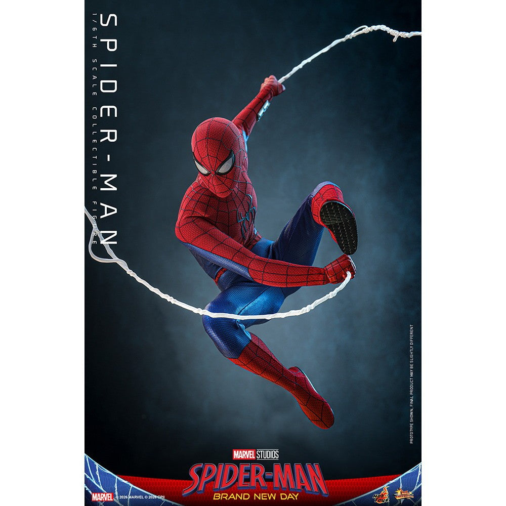 【予約安心出荷】[FIG] ムービー・マスターピース スパイダーマン スパイダーマン:ブランド・ニュー・デイ 1/6 完成品 可動フィギュア(MM#892) ホットトイズ(2026年9月)
