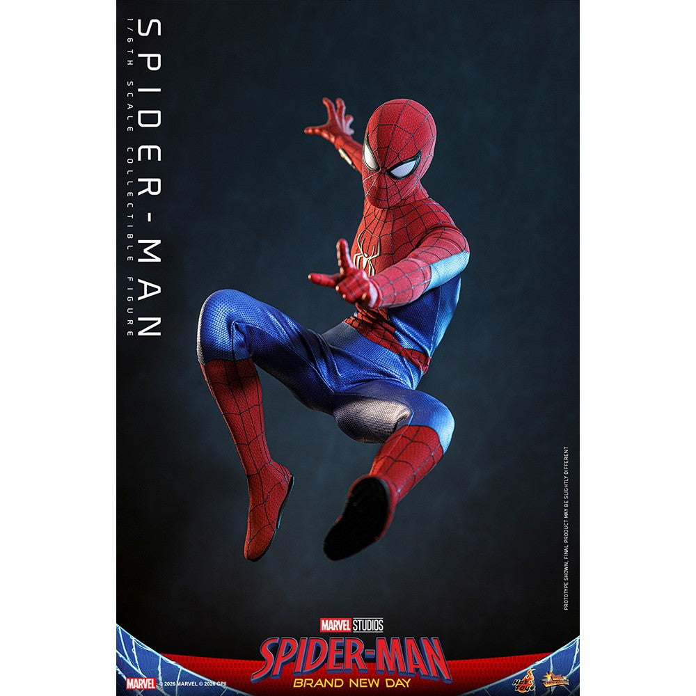 【予約安心出荷】[FIG] ムービー・マスターピース スパイダーマン スパイダーマン:ブランド・ニュー・デイ 1/6 完成品 可動フィギュア(MM#892) ホットトイズ(2026年9月)