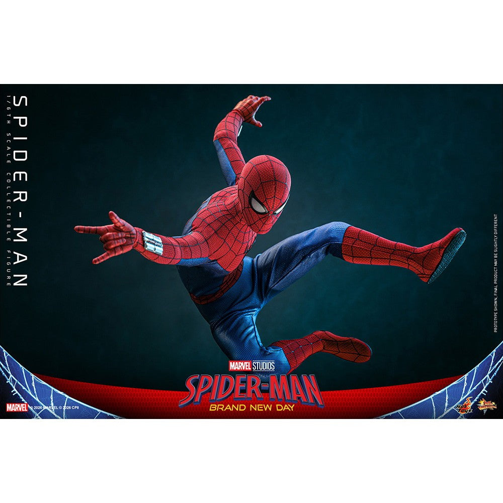 【予約安心出荷】[FIG] ムービー・マスターピース スパイダーマン スパイダーマン:ブランド・ニュー・デイ 1/6 完成品 可動フィギュア(MM#892) ホットトイズ(2026年9月)