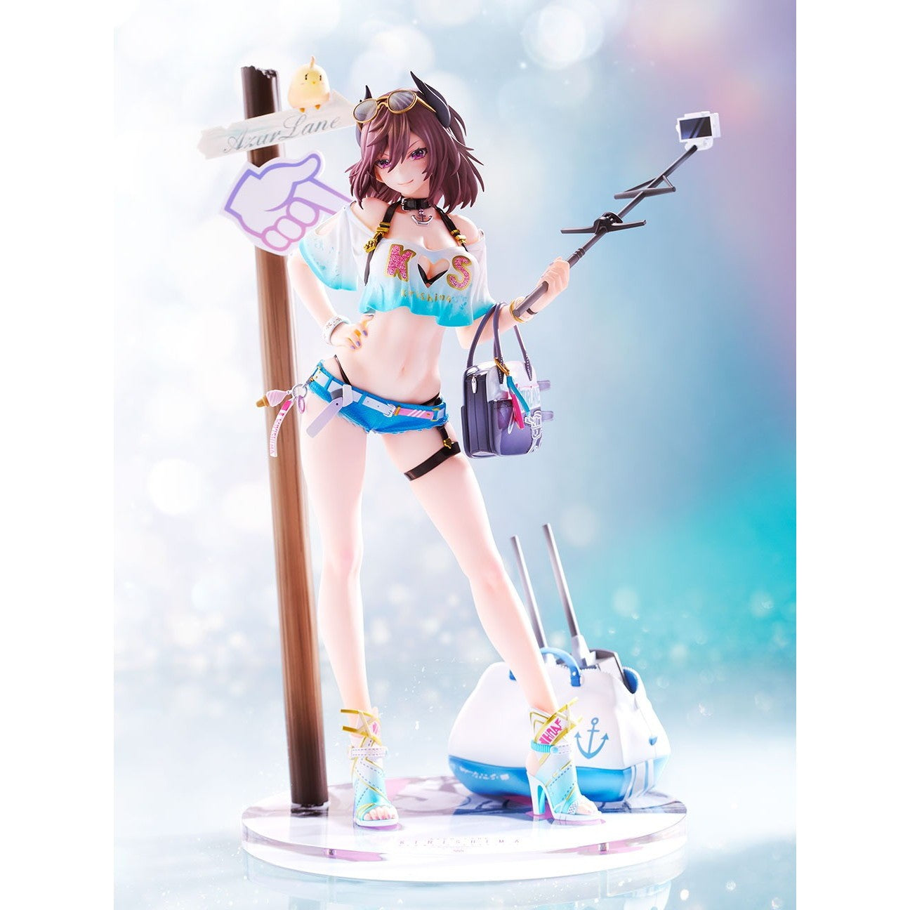 【予約安心出荷】[FIG] 霧島(きりしま) ブレイブリーサマー アズールレーン 1/7 完成品 フィギュア ミメヨイ(2026年12月)