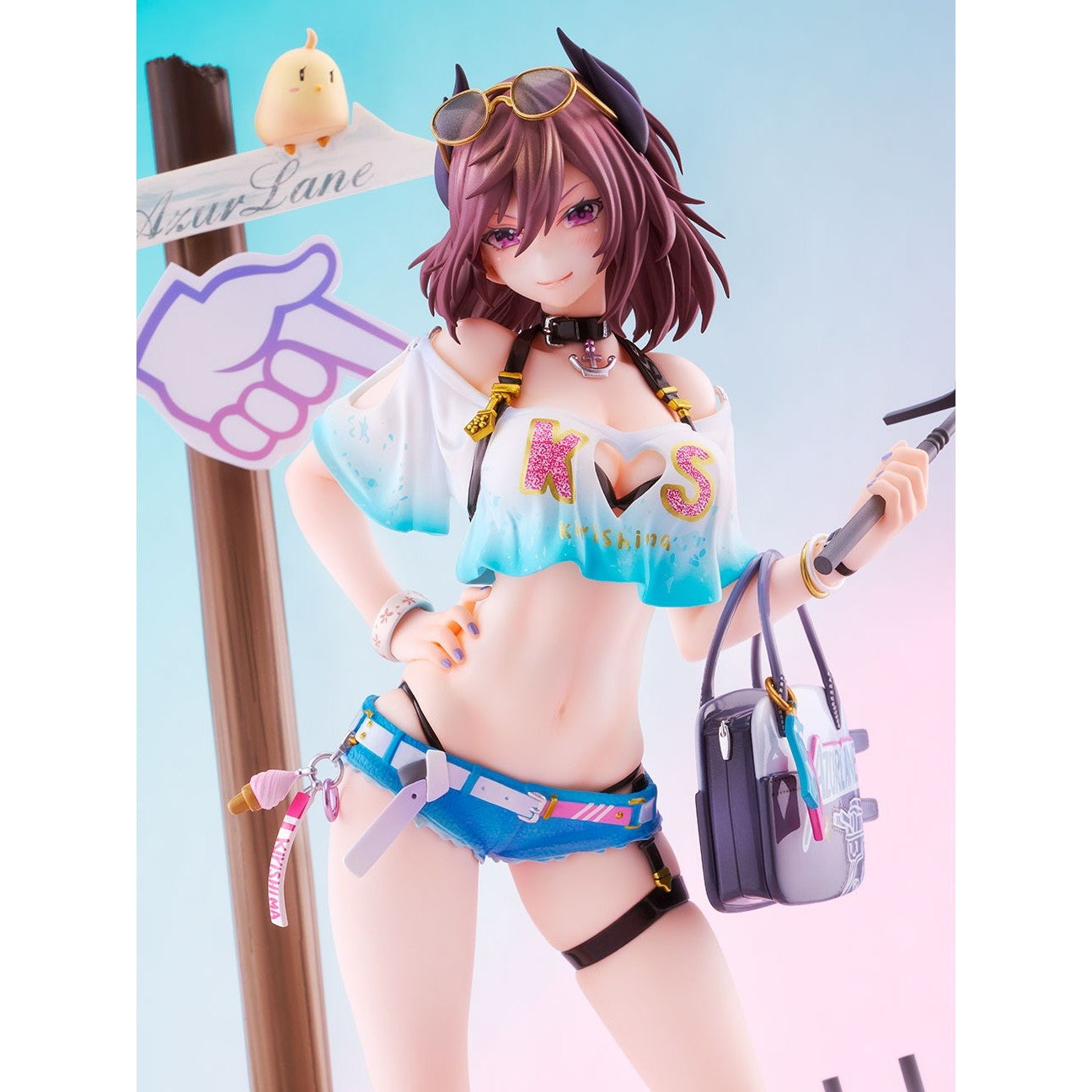 【予約安心出荷】[FIG] 霧島(きりしま) ブレイブリーサマー アズールレーン 1/7 完成品 フィギュア ミメヨイ(2026年12月)