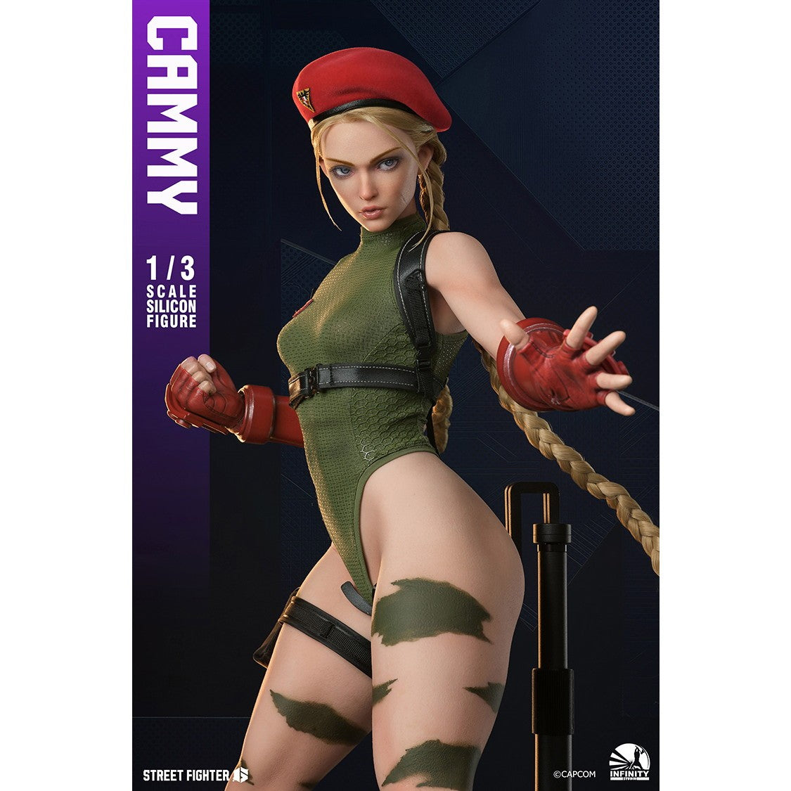 【予約安心出荷】[FIG] 予約特典付属 キャミィ ストリートファイターVI 1/3 シリコンアクションフィギュア 完成品 Infinity Studio(インフィニティスタジオ)(2027年4月)