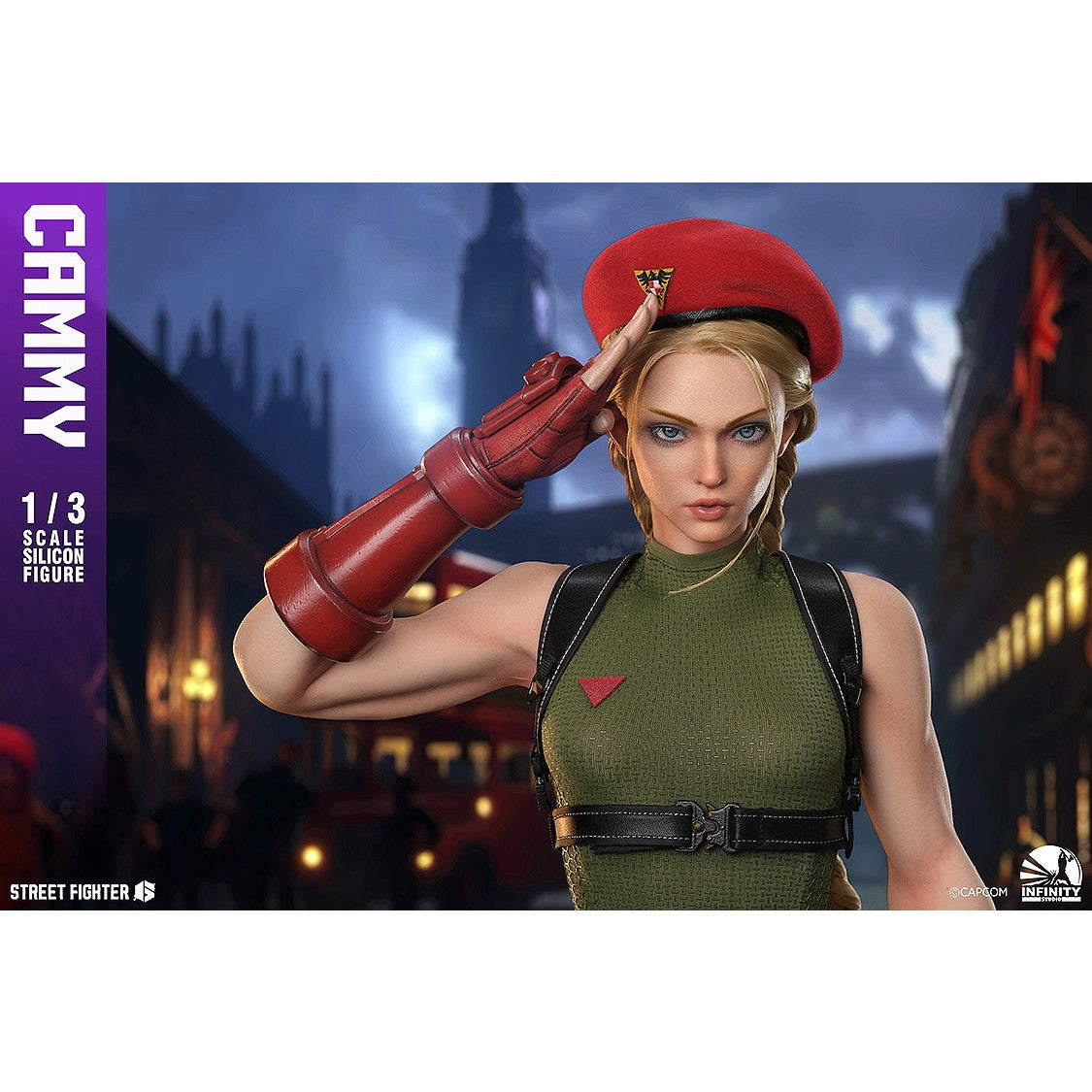 【予約安心出荷】[FIG] 予約特典付属 キャミィ ストリートファイターVI 1/3 シリコンアクションフィギュア 完成品 Infinity Studio(インフィニティスタジオ)(2027年4月)
