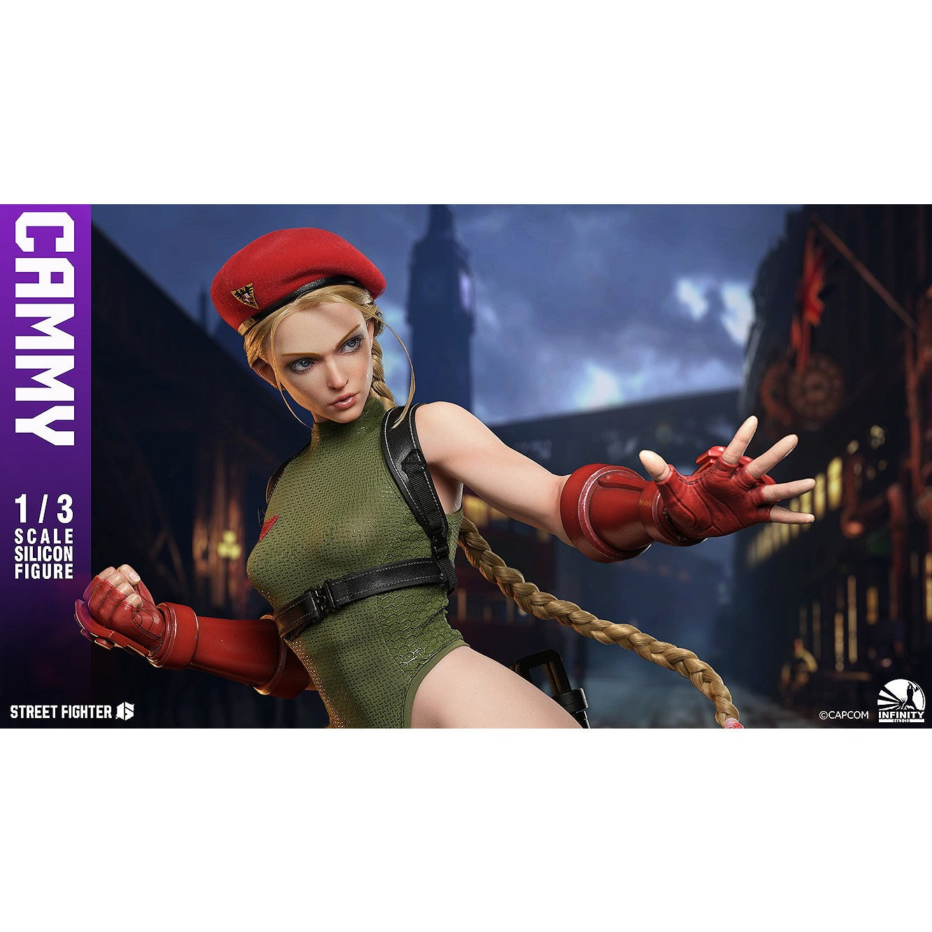 【予約安心出荷】[FIG] 予約特典付属 キャミィ ストリートファイターVI 1/3 シリコンアクションフィギュア 完成品 Infinity Studio(インフィニティスタジオ)(2027年4月)