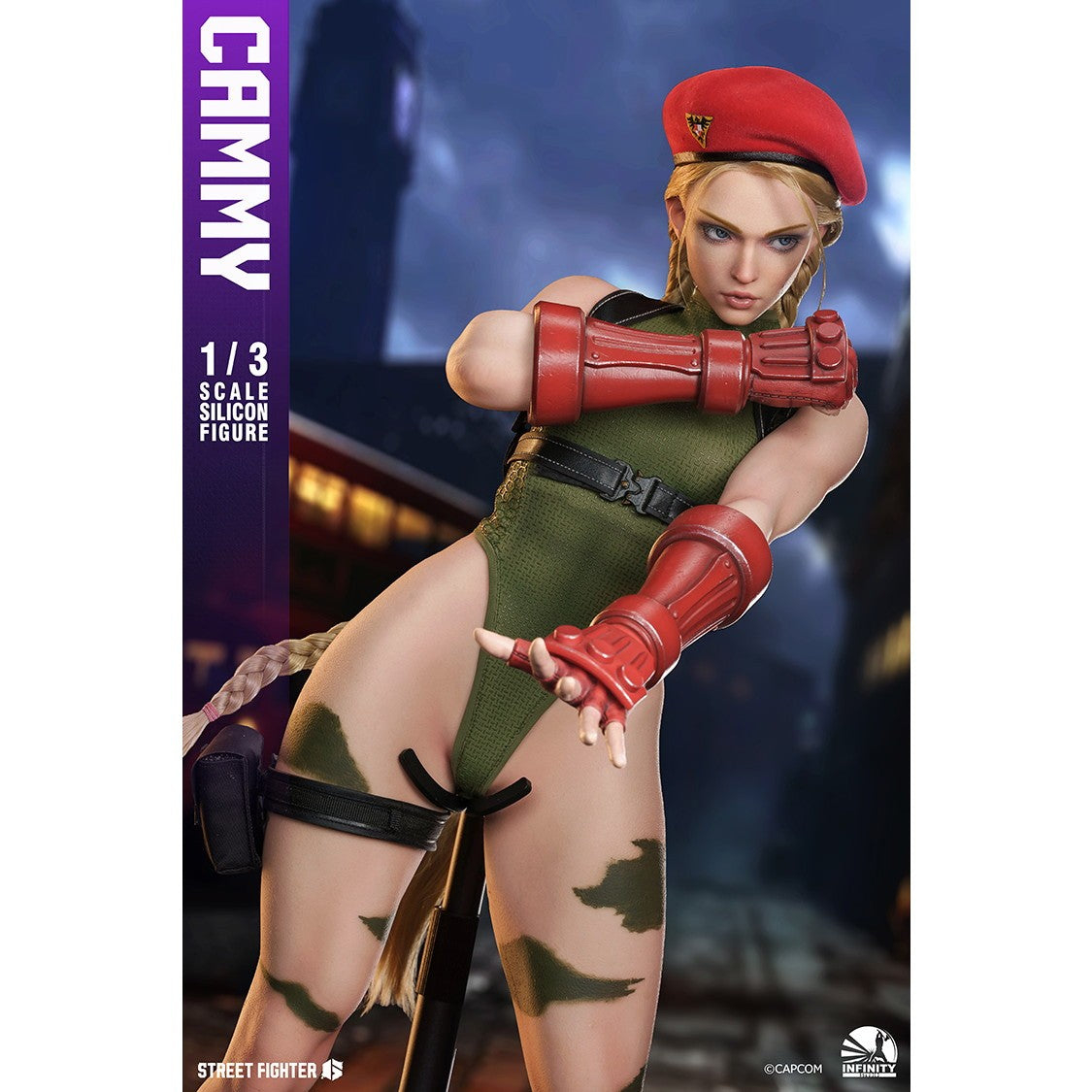 【予約安心出荷】[FIG] 予約特典付属 キャミィ ストリートファイターVI 1/3 シリコンアクションフィギュア 完成品 Infinity Studio(インフィニティスタジオ)(2027年4月)