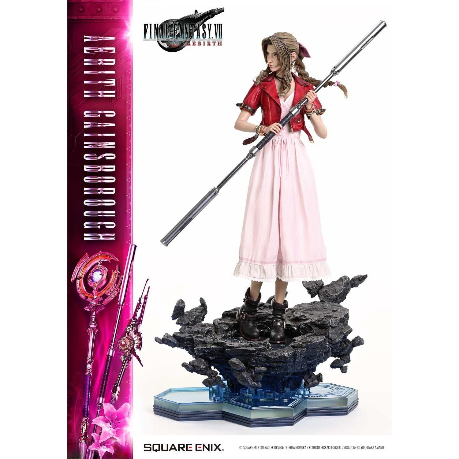 【予約安心出荷】[FIG] スクウェア・エニックス マスターライン エアリス・ゲインズブール FINAL FANTASY VII REBIRTH(ファイナルファンタジー7 リバース) 1/4 完成品 フィギュア(SEM-10) スクウェア・エニックス(2027年10月)