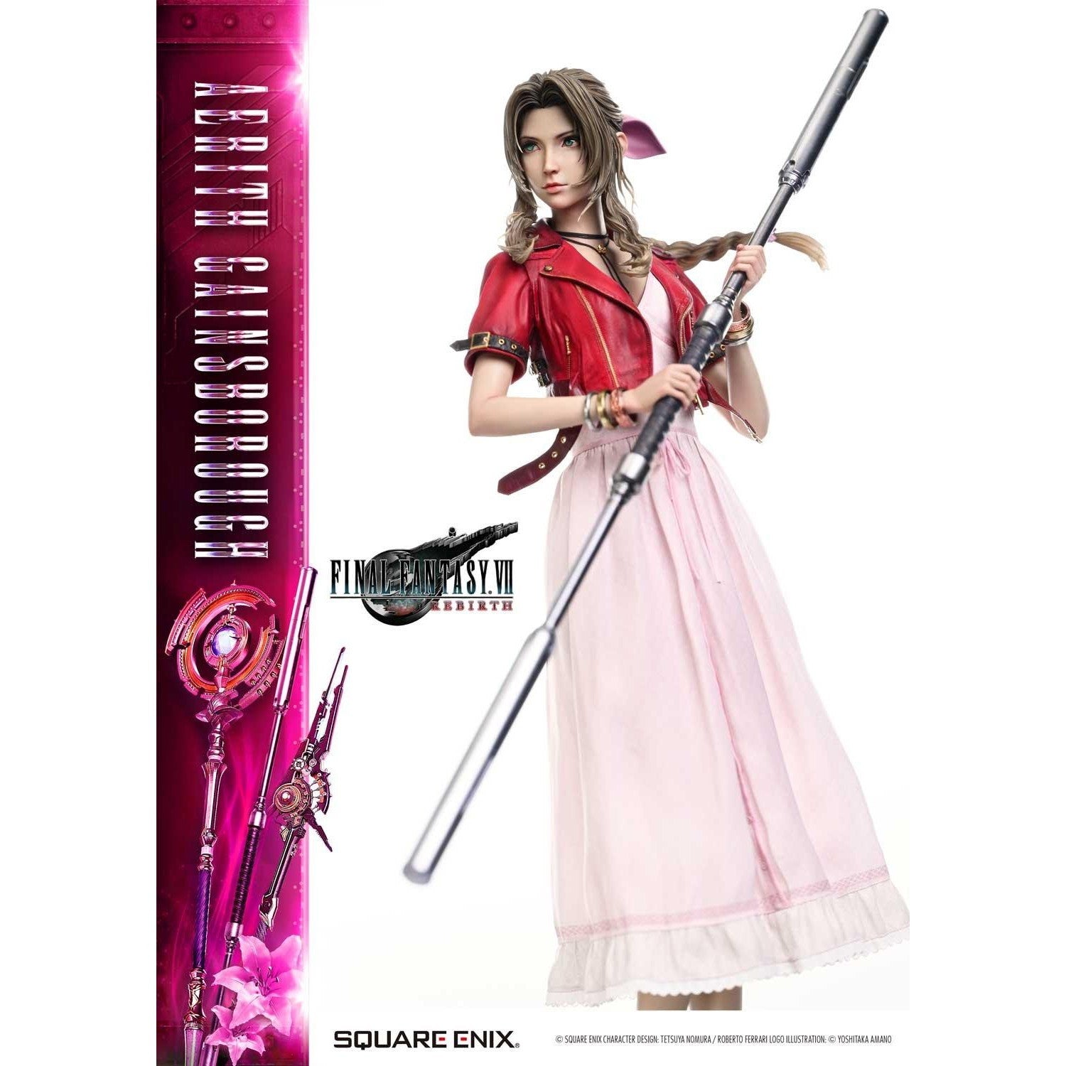 【予約安心出荷】[FIG] スクウェア・エニックス マスターライン エアリス・ゲインズブール DX版 FINAL FANTASY VII REBIRTH(ファイナルファンタジー7 リバース) 1/4 完成品 フィギュア(SEM-10DX) スクウェア・エニックス(2027年10月)