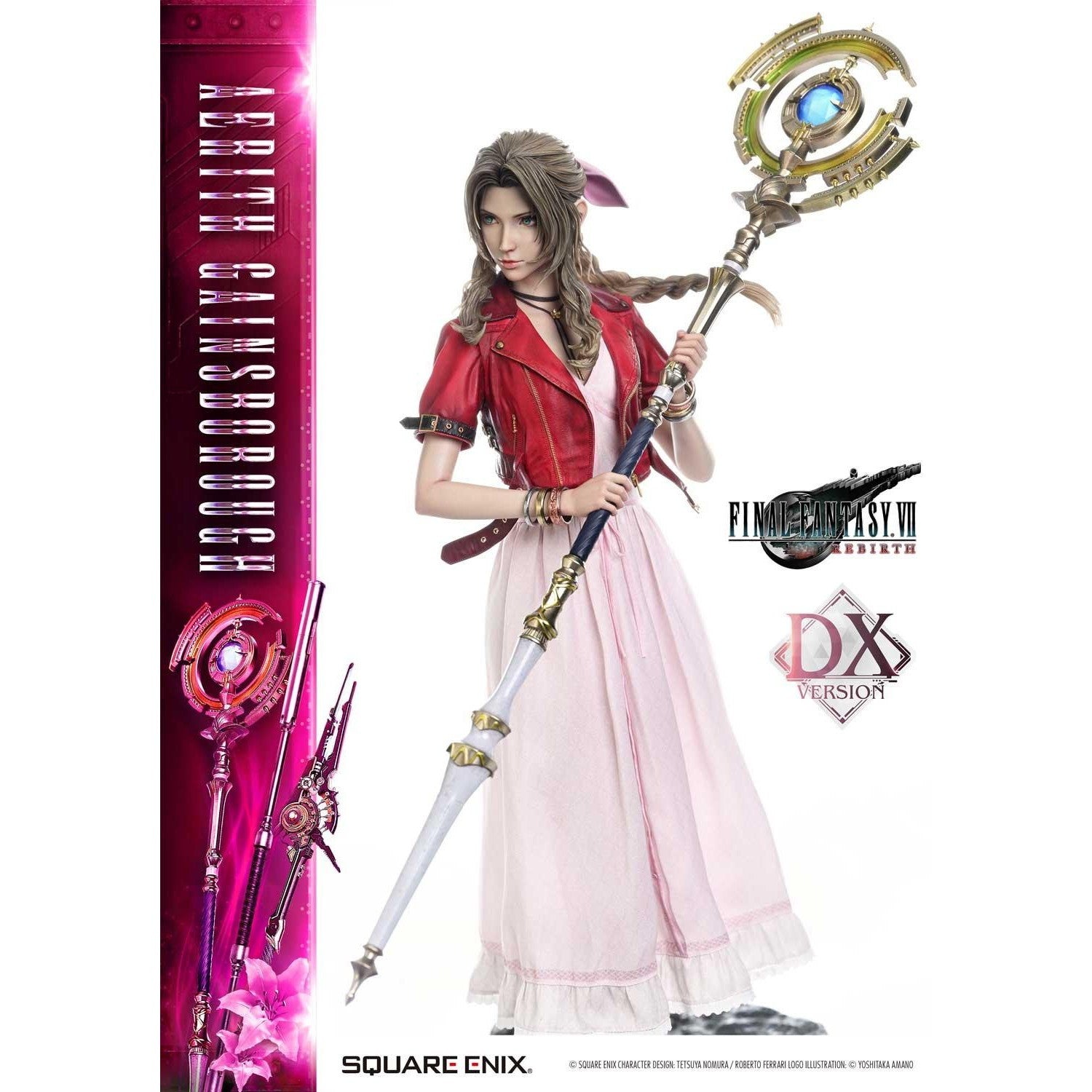 【予約安心出荷】[FIG] スクウェア・エニックス マスターライン エアリス・ゲインズブール DX版 FINAL FANTASY VII REBIRTH(ファイナルファンタジー7 リバース) 1/4 完成品 フィギュア(SEM-10DX) スクウェア・エニックス(2027年10月)