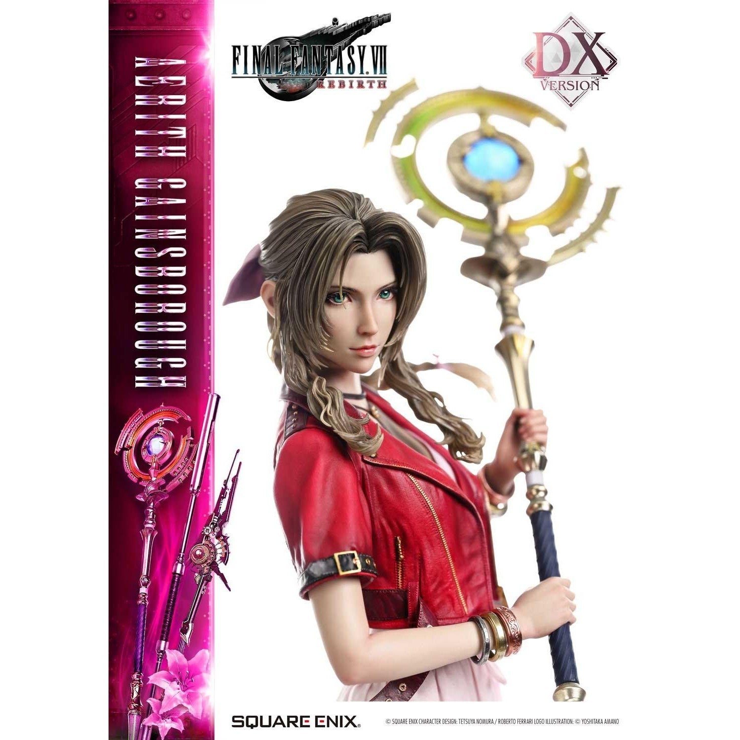【予約安心出荷】[FIG] スクウェア・エニックス マスターライン エアリス・ゲインズブール DX版 FINAL FANTASY VII REBIRTH(ファイナルファンタジー7 リバース) 1/4 完成品 フィギュア(SEM-10DX) スクウェア・エニックス(2027年10月)