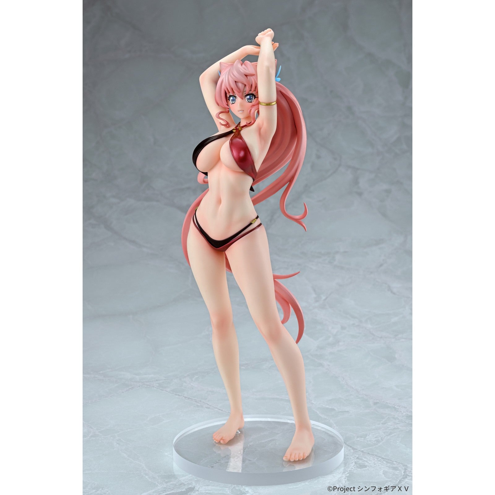 【予約安心出荷】[FIG] マリア・カデンツァヴナ・イヴ ビキニスタイル 戦姫絶唱シンフォギアXV(エクシヴ) 1/7 完成品 フィギュア Q-six(キューシックス)(2027年1月)