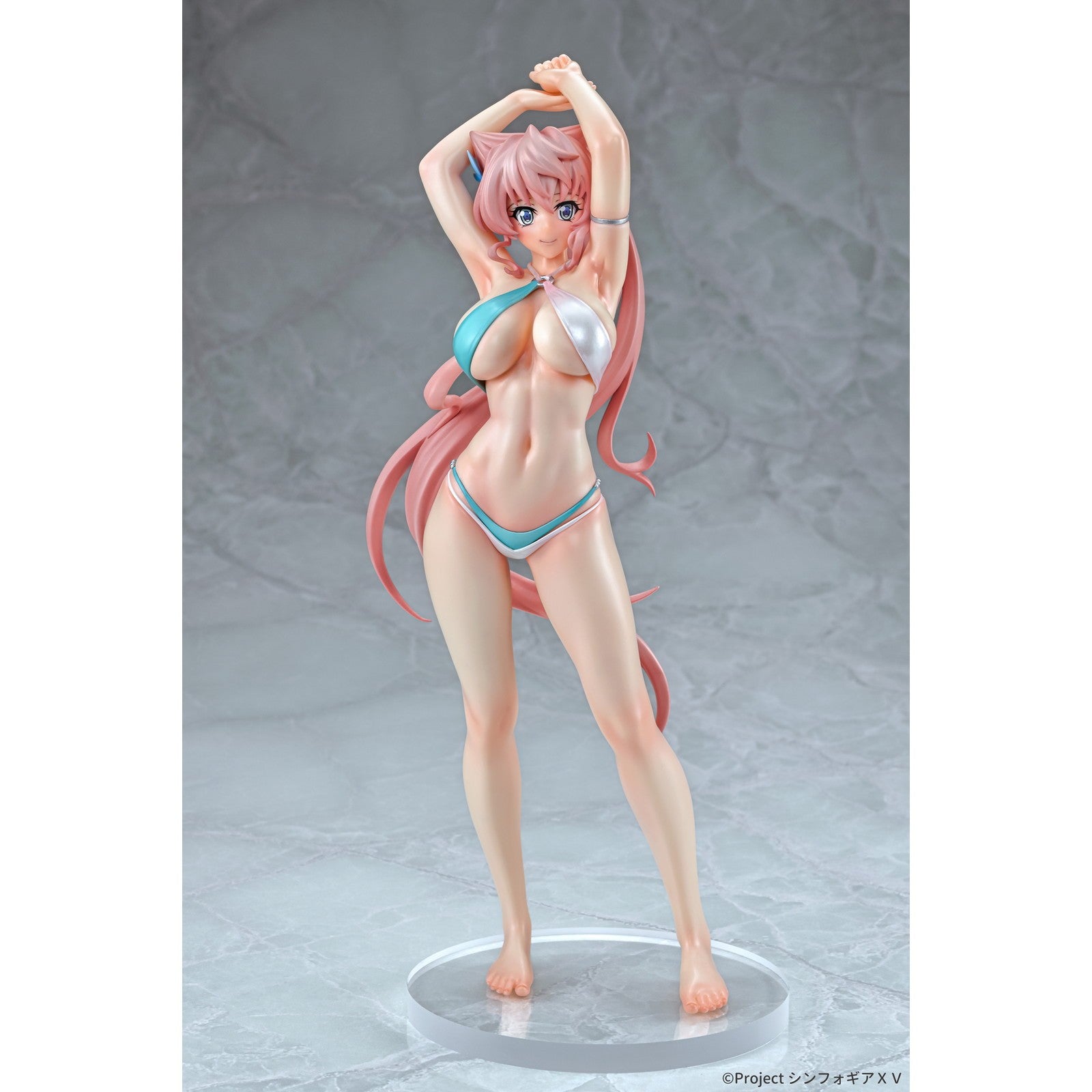 【予約安心出荷】[FIG] マリア・カデンツァヴナ・イヴ ビキニスタイル Gloss ver. 戦姫絶唱シンフォギアXV(エクシヴ) 1/7 完成品 フィギュア Q-six(キューシックス)(2027年1月)