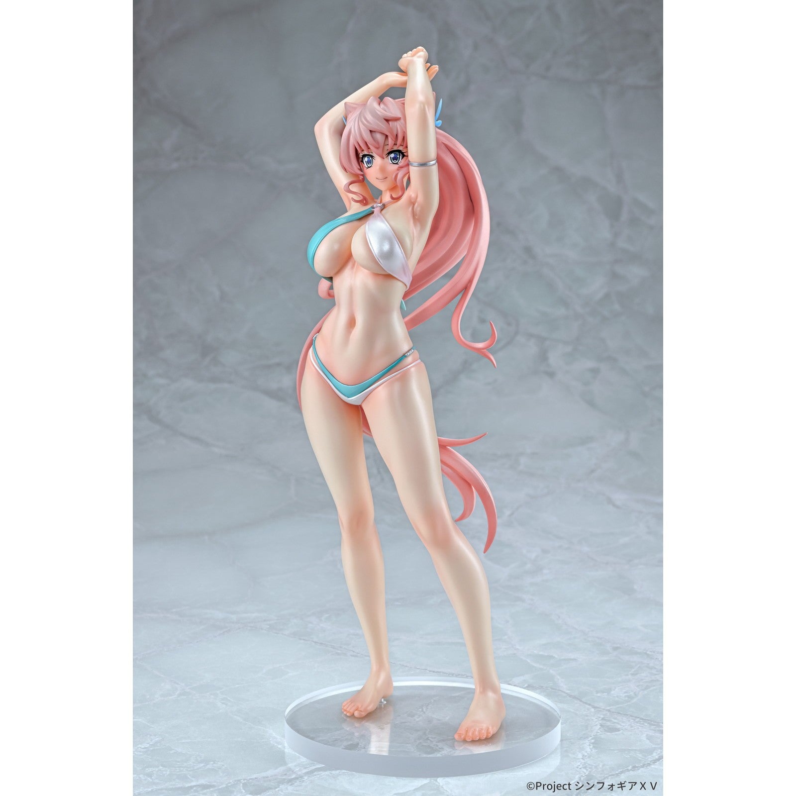 【予約安心出荷】[FIG] マリア・カデンツァヴナ・イヴ ビキニスタイル Gloss ver. 戦姫絶唱シンフォギアXV(エクシヴ) 1/7 完成品 フィギュア Q-six(キューシックス)(2027年1月)