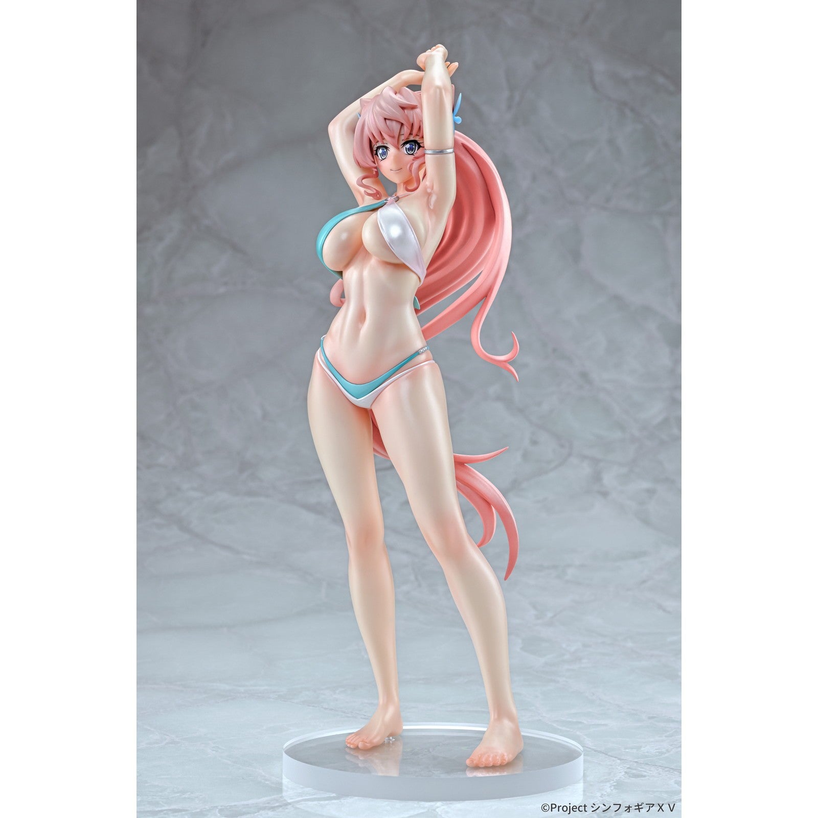 【予約安心出荷】[FIG] マリア・カデンツァヴナ・イヴ ビキニスタイル Gloss ver. 戦姫絶唱シンフォギアXV(エクシヴ) 1/7 完成品 フィギュア Q-six(キューシックス)(2027年1月)