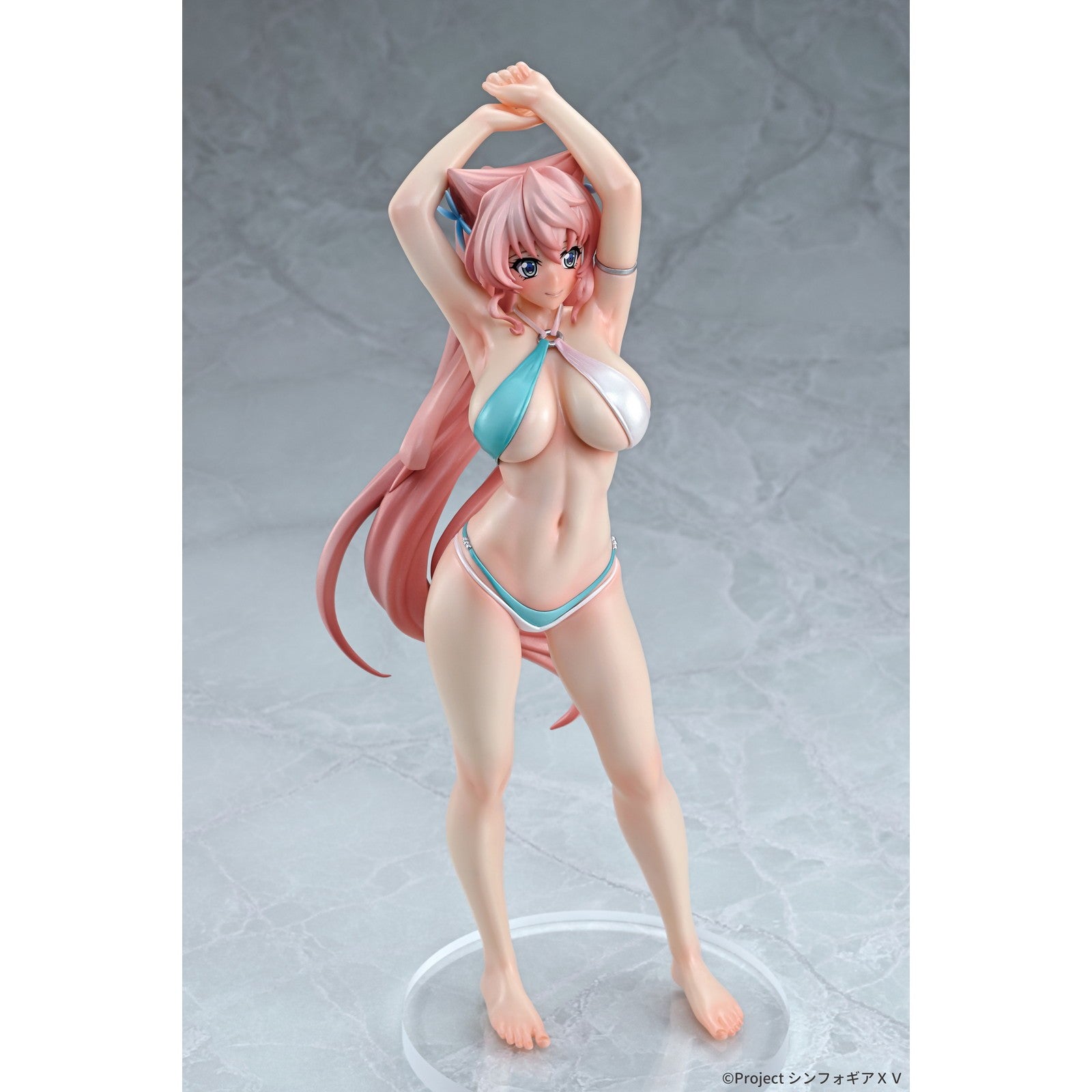 【予約安心出荷】[FIG] マリア・カデンツァヴナ・イヴ ビキニスタイル Gloss ver. 戦姫絶唱シンフォギアXV(エクシヴ) 1/7 完成品 フィギュア Q-six(キューシックス)(2027年1月)