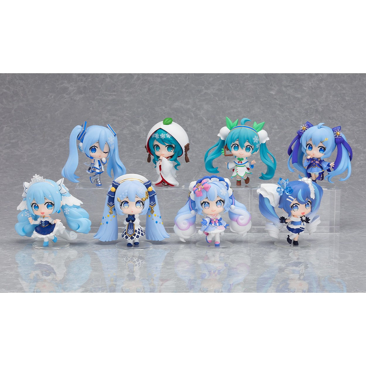【予約安心出荷】[FIG] (BOX) ブラインドボックスシリーズ 雪ミクオールスターズ フィギュアコレクション Vol.2 キャラクター・ボーカル・シリーズ01 初音ミク(8個) グッドスマイルカンパニー(2027年2月)