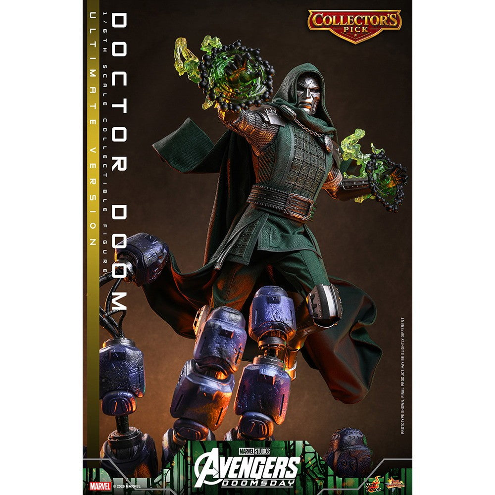【予約安心出荷】[FIG] ムービー・マスターピース ドクター・ドゥーム(アルティメット版) アベンジャーズ/ドゥームズデイ 1/6 完成品 可動フィギュア(MM#907) ホットトイズ(2027年6月)