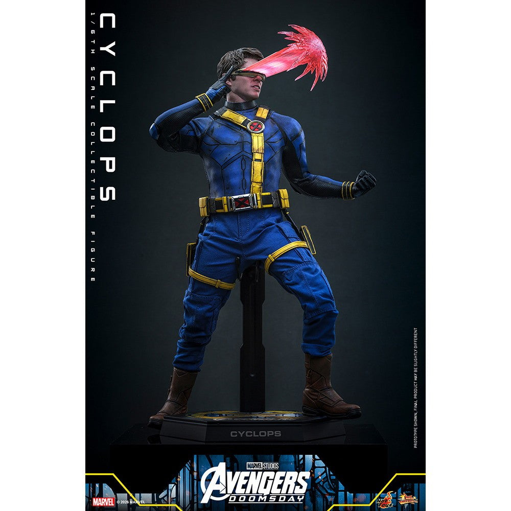 【予約安心出荷】[FIG] ムービー・マスターピース サイクロップス アベンジャーズ/ドゥームズデイ 1/6 完成品 可動フィギュア(MM#908) ホットトイズ(2027年3月)