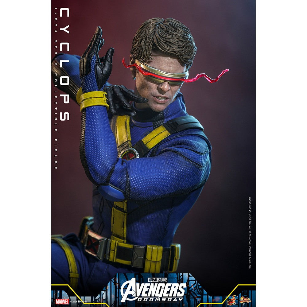 【予約安心出荷】[FIG] ムービー・マスターピース サイクロップス アベンジャーズ/ドゥームズデイ 1/6 完成品 可動フィギュア(MM#908) ホットトイズ(2027年3月)