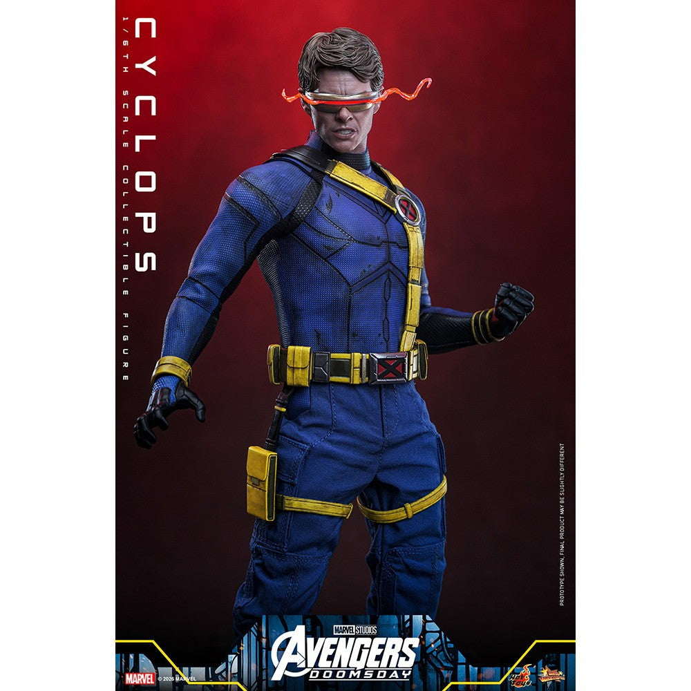 【予約安心出荷】[FIG] ムービー・マスターピース サイクロップス アベンジャーズ/ドゥームズデイ 1/6 完成品 可動フィギュア(MM#908) ホットトイズ(2027年3月)