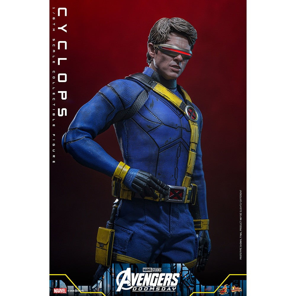 【予約安心出荷】[FIG] ムービー・マスターピース サイクロップス アベンジャーズ/ドゥームズデイ 1/6 完成品 可動フィギュア(MM#908) ホットトイズ(2027年3月)