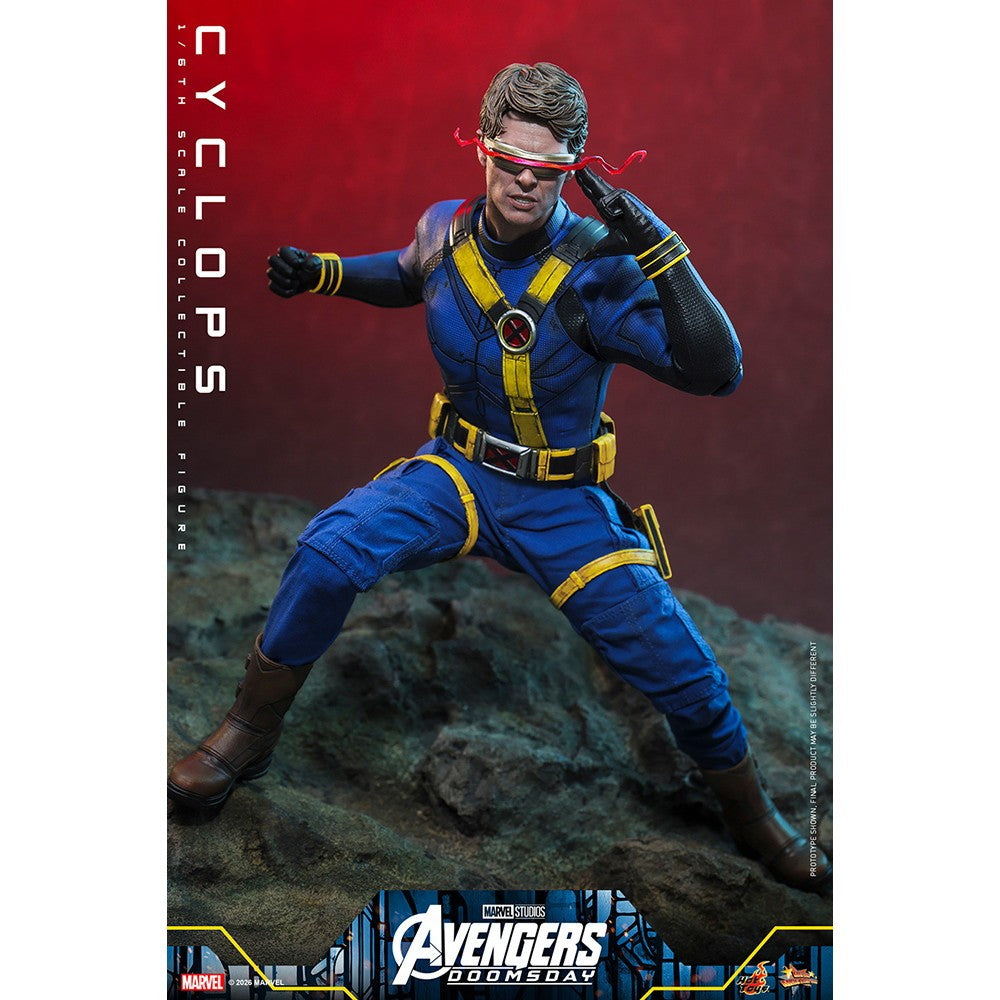 【予約安心出荷】[FIG] ムービー・マスターピース サイクロップス アベンジャーズ/ドゥームズデイ 1/6 完成品 可動フィギュア(MM#908) ホットトイズ(2027年3月)