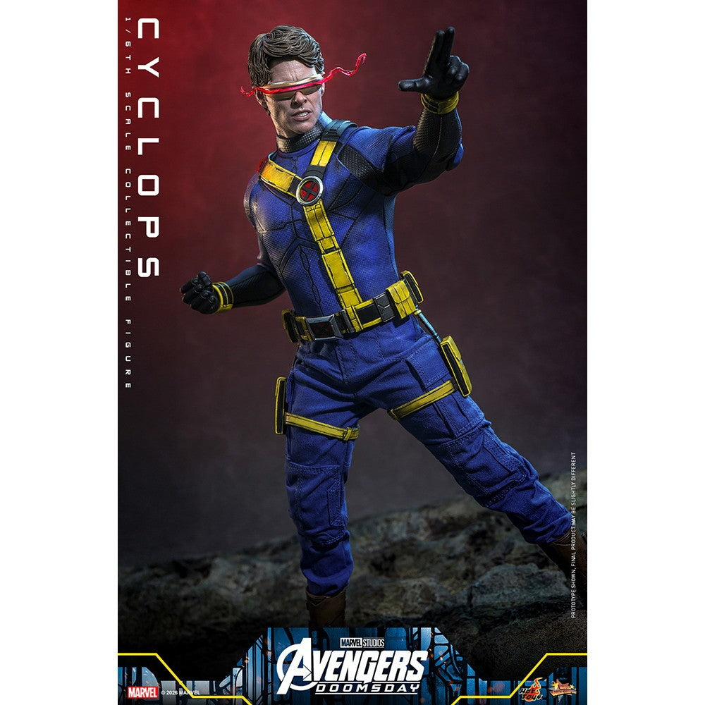 【予約安心出荷】[FIG] ムービー・マスターピース サイクロップス アベンジャーズ/ドゥームズデイ 1/6 完成品 可動フィギュア(MM#908) ホットトイズ(2027年3月)