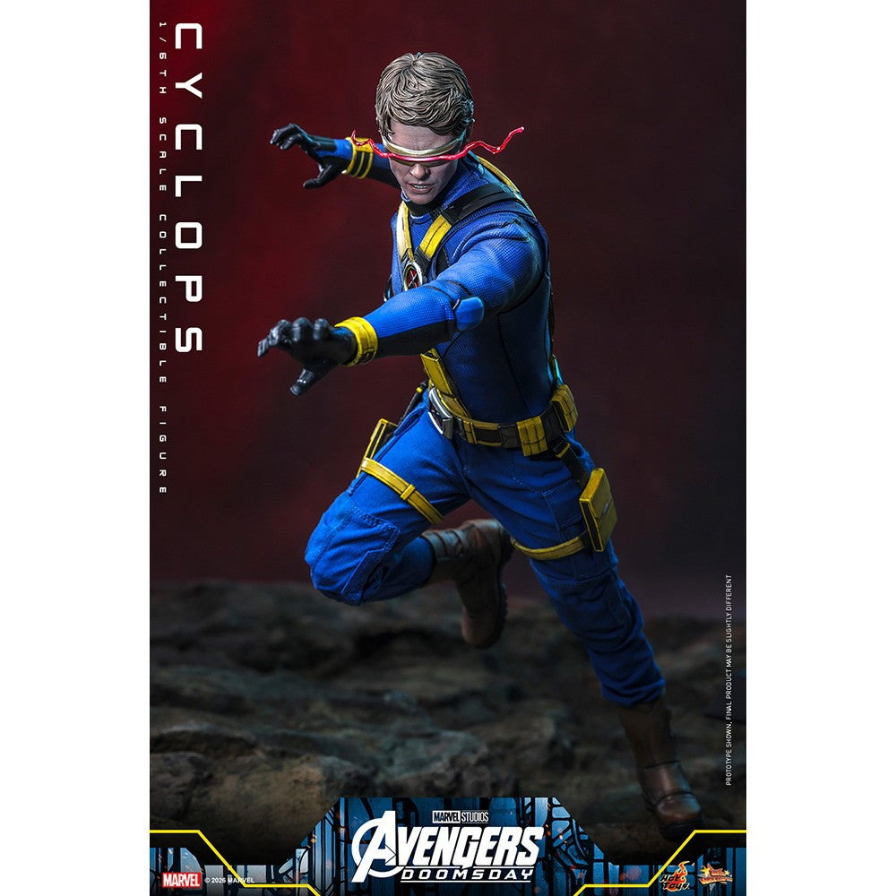 【予約安心出荷】[FIG] ムービー・マスターピース サイクロップス アベンジャーズ/ドゥームズデイ 1/6 完成品 可動フィギュア(MM#908) ホットトイズ(2027年3月)