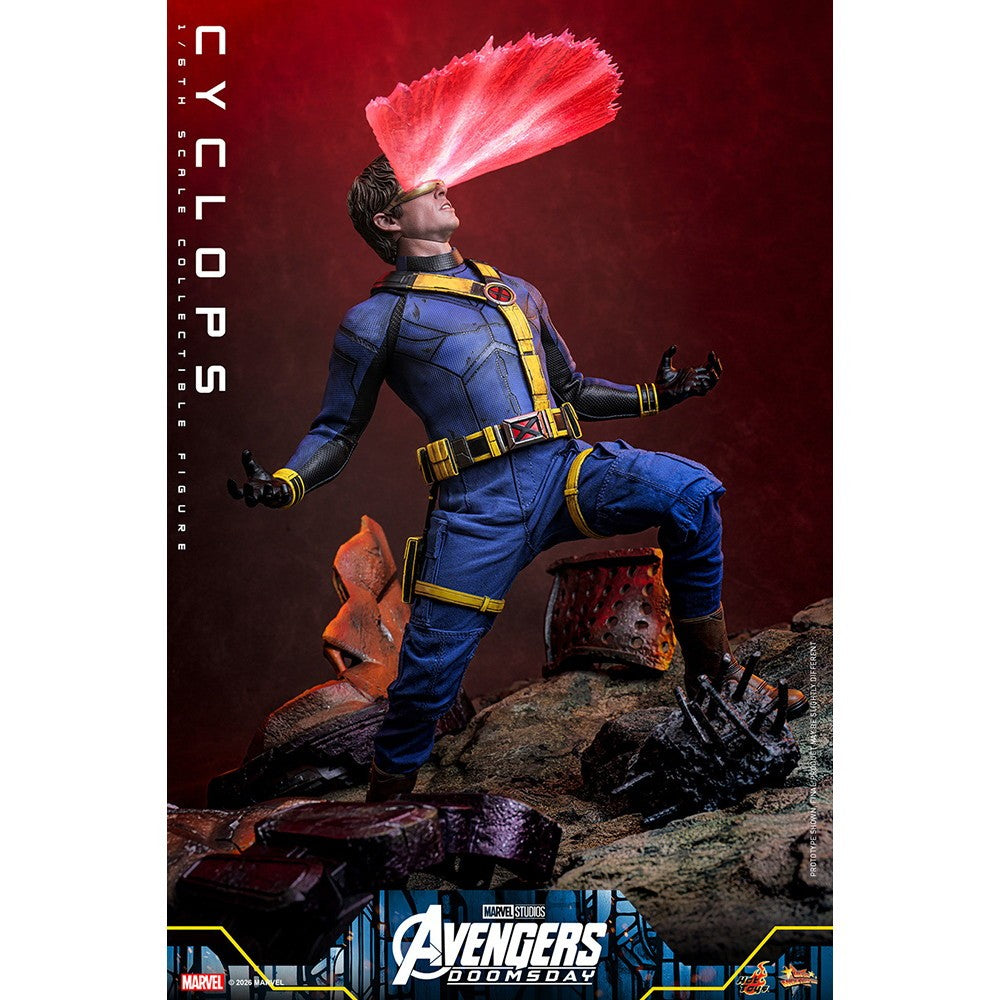 【予約安心出荷】[FIG] ムービー・マスターピース サイクロップス アベンジャーズ/ドゥームズデイ 1/6 完成品 可動フィギュア(MM#908) ホットトイズ(2027年3月)