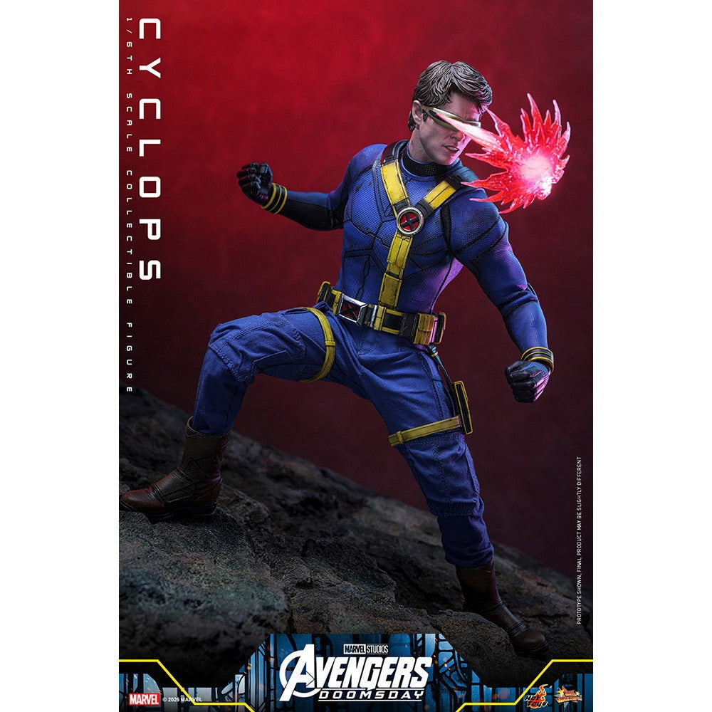 【予約安心出荷】[FIG] ムービー・マスターピース サイクロップス アベンジャーズ/ドゥームズデイ 1/6 完成品 可動フィギュア(MM#908) ホットトイズ(2027年3月)