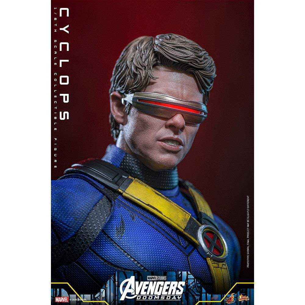 【予約安心出荷】[FIG] ムービー・マスターピース サイクロップス アベンジャーズ/ドゥームズデイ 1/6 完成品 可動フィギュア(MM#908) ホットトイズ(2027年3月)