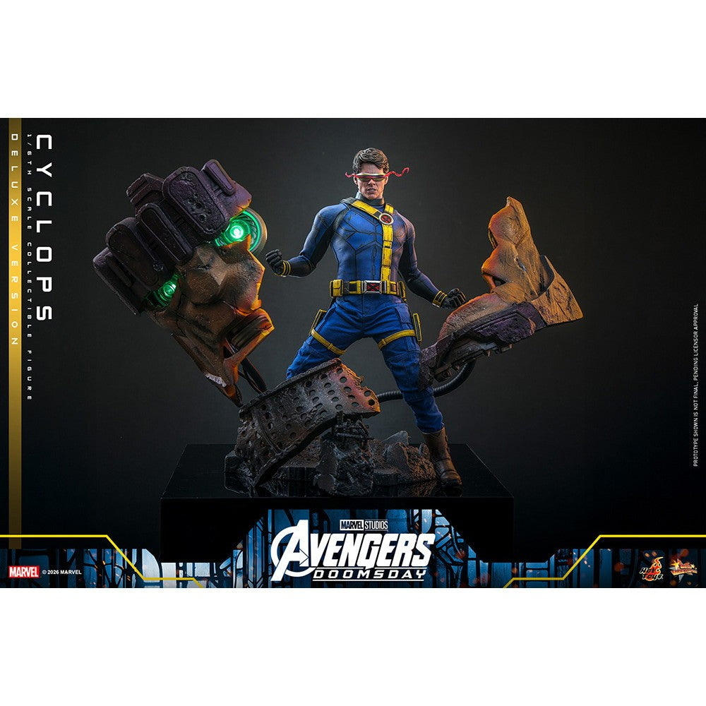 【予約安心出荷】[FIG] ムービー・マスターピース サイクロップス(デラックス版) アベンジャーズ/ドゥームズデイ 1/6 完成品 可動フィギュア(MM#909) ホットトイズ(2027年9月)