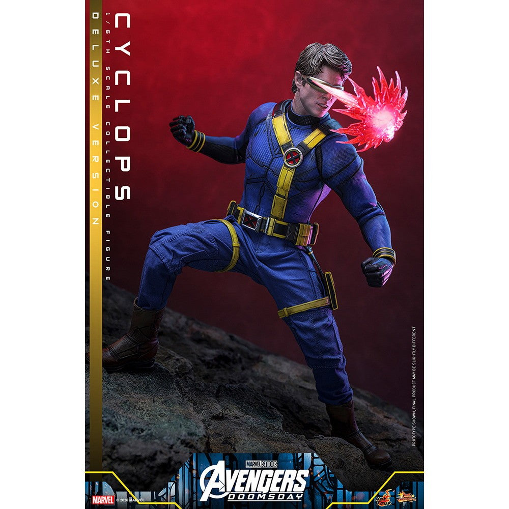 【予約安心出荷】[FIG] ムービー・マスターピース サイクロップス(デラックス版) アベンジャーズ/ドゥームズデイ 1/6 完成品 可動フィギュア(MM#909) ホットトイズ(2027年9月)