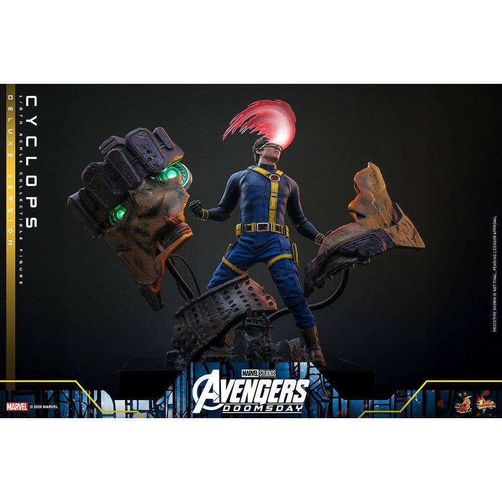 【予約安心出荷】[FIG] ムービー・マスターピース サイクロップス(デラックス版) アベンジャーズ/ドゥームズデイ 1/6 完成品 可動フィギュア(MM#909) ホットトイズ(2027年9月)