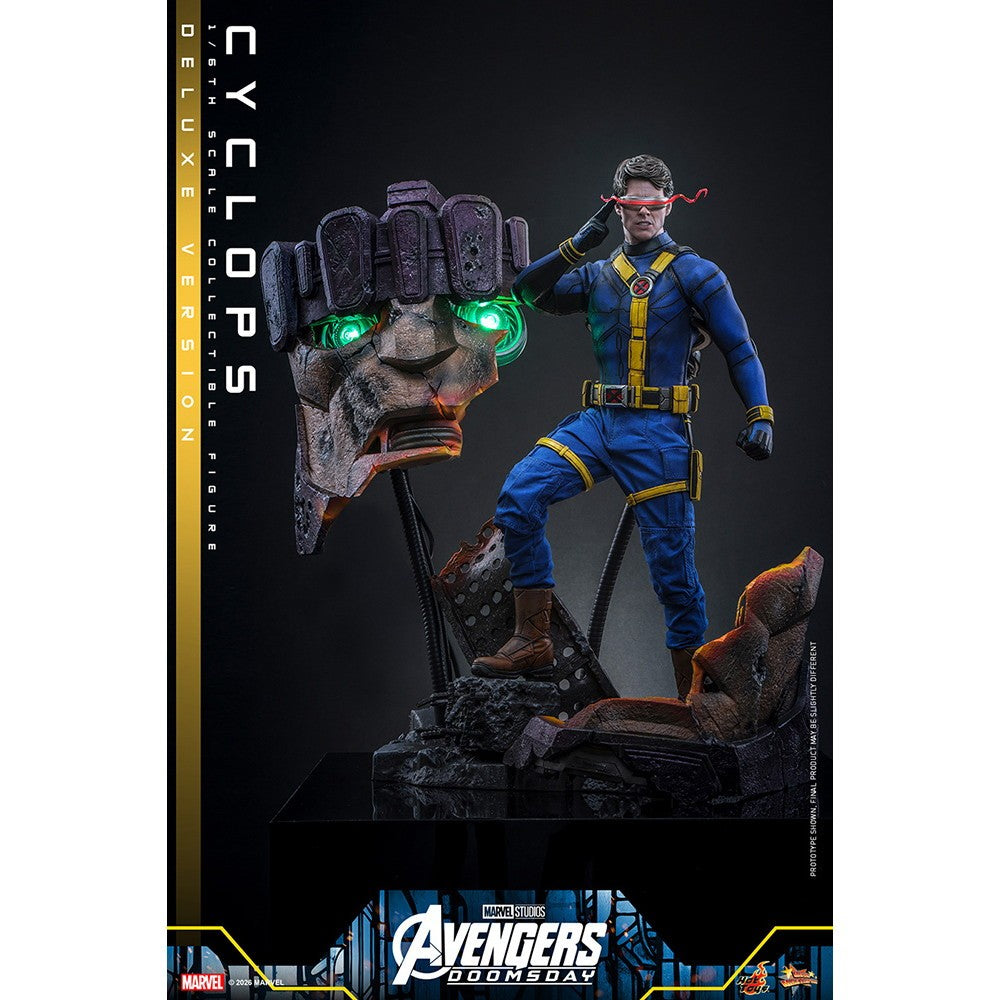 【予約安心出荷】[FIG] ムービー・マスターピース サイクロップス(デラックス版) アベンジャーズ/ドゥームズデイ 1/6 完成品 可動フィギュア(MM#909) ホットトイズ(2027年9月)
